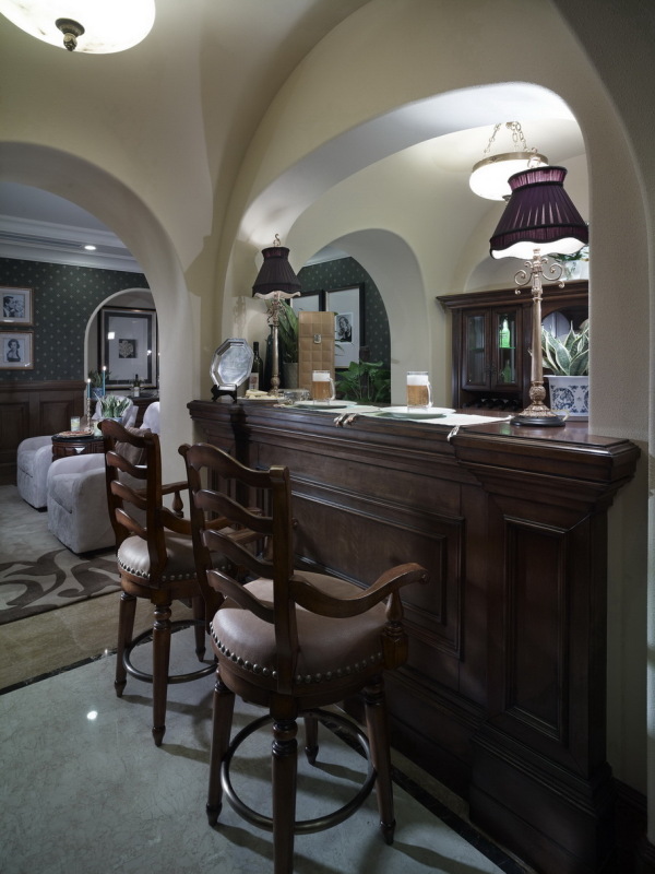 美式 杭州戴昆郡原列岛别墅样板间-4