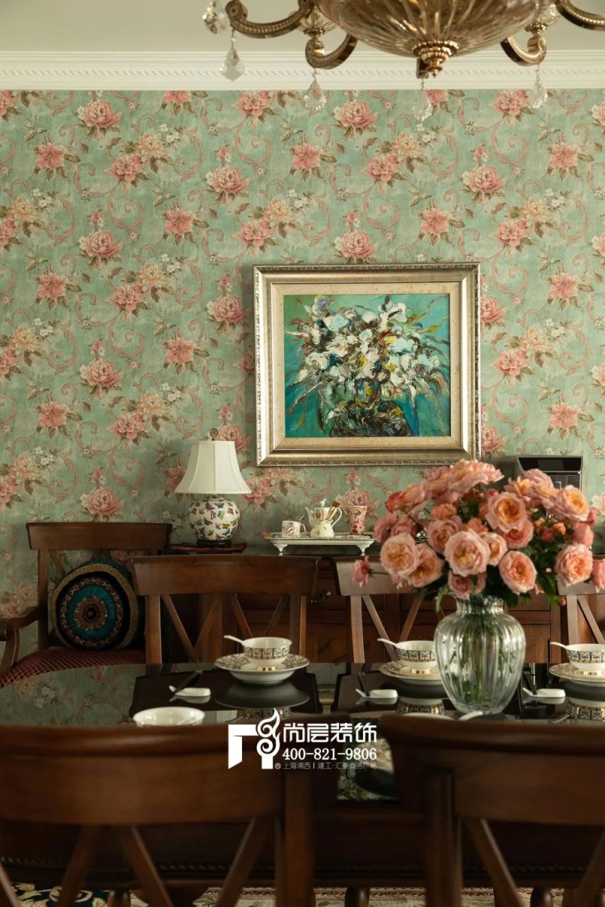 龙柏山庄 ▏500㎡混搭 ▏魅力繁花——优雅复古-66