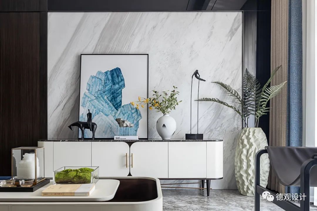 德观设计 | 兴华尚都国际样板间 | 惊艳橙光，写意人文东方-37