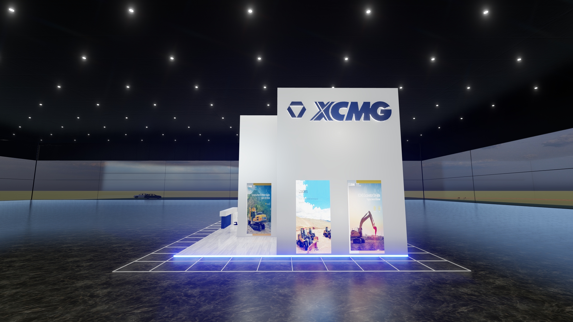 XCMG BOOTH DESIGN-3