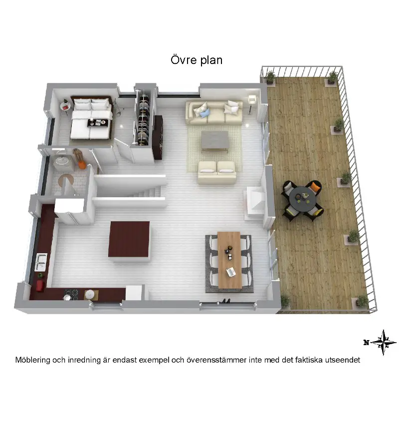 瑞典大空间家居设计，自然材质营造宽敞舒适氛围-24