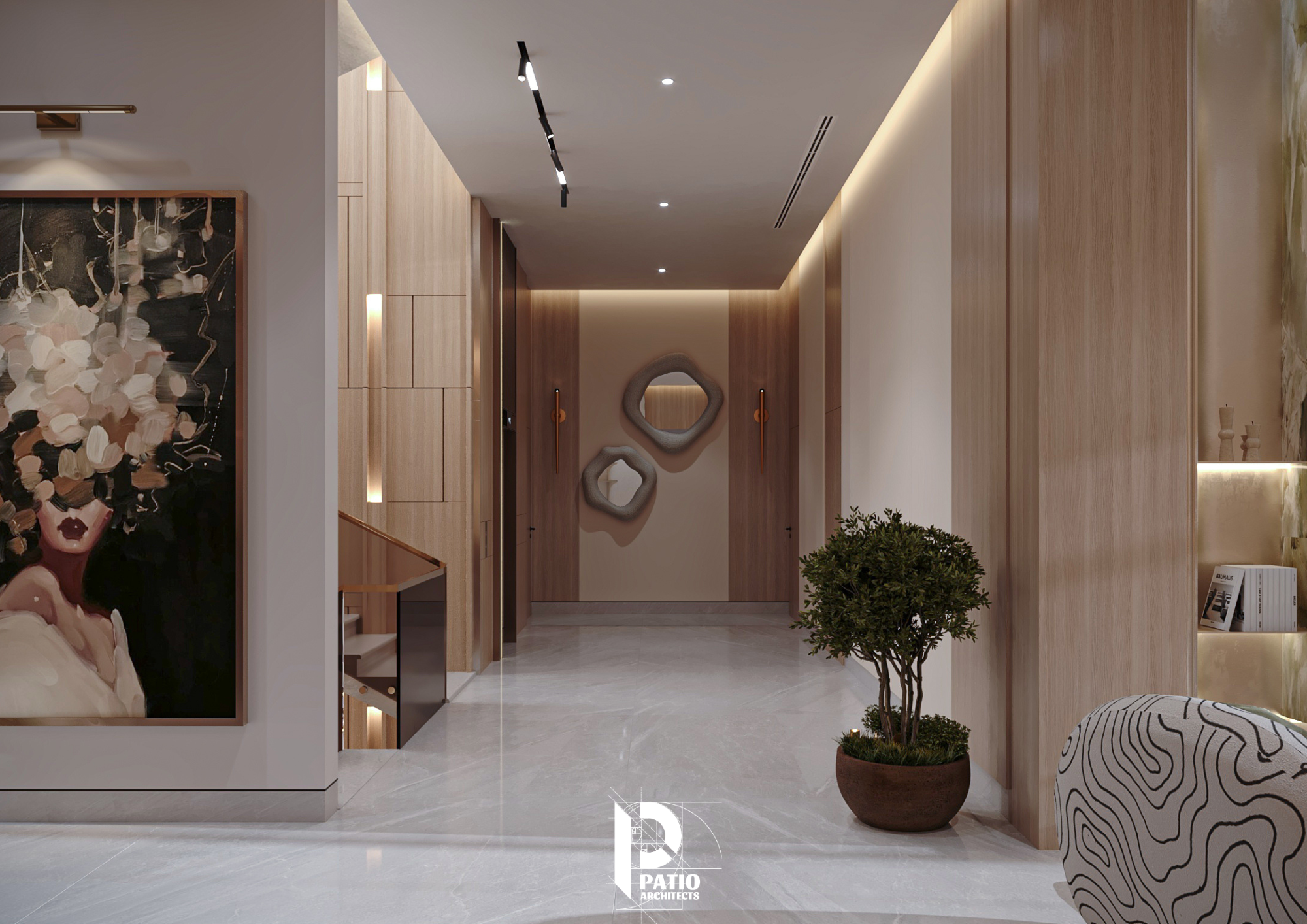 Modern Family Living Interior Design-7