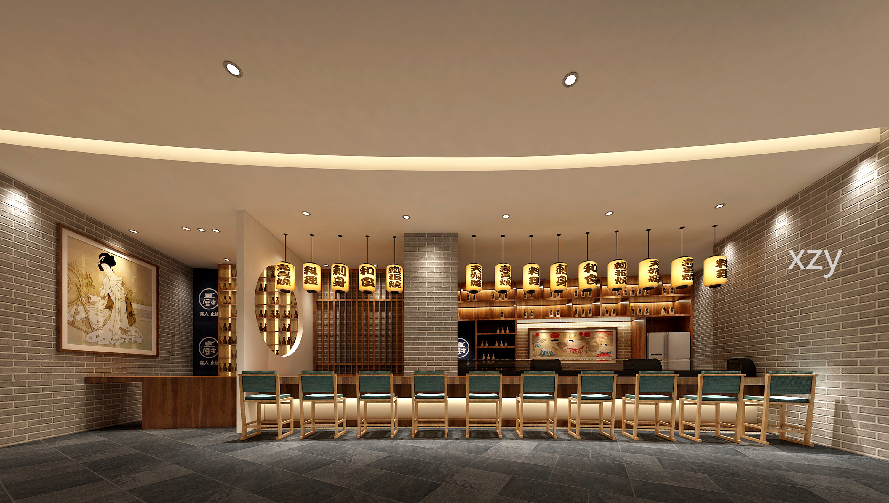 工装餐饮·日料店-8