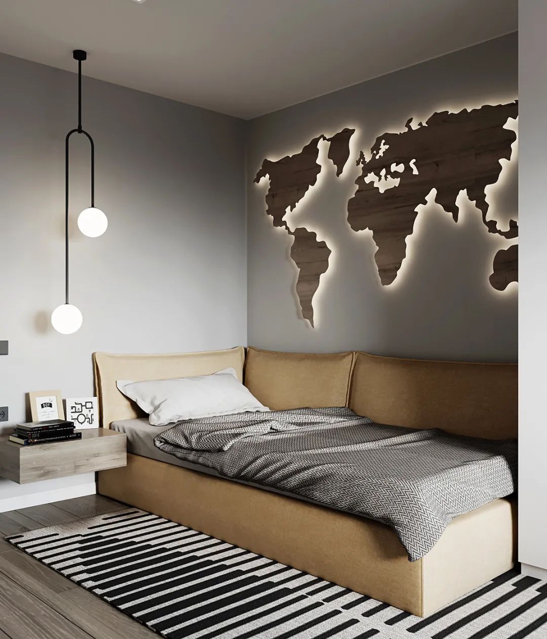 两个小户型设计 | 恰到好处的舒适-85