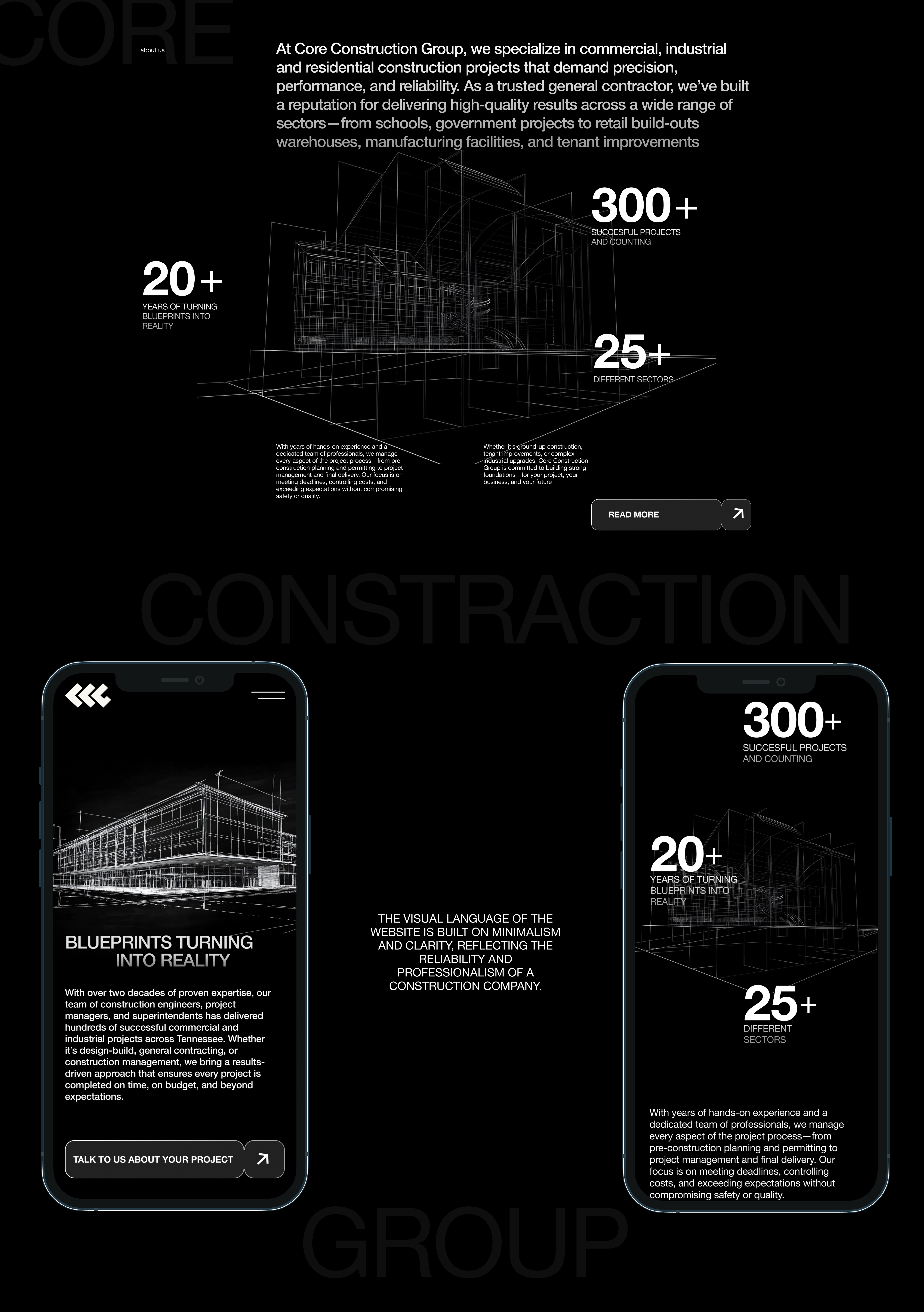 Constraction Group/ Corporate Website Design-3