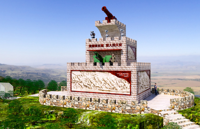 干江炮台山顶“炮塔”设计-9