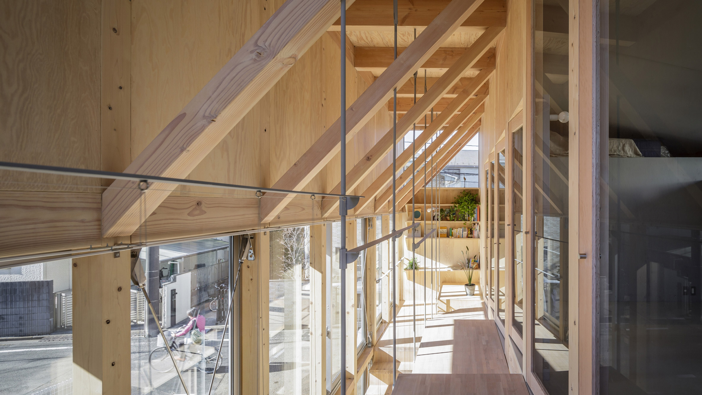 东京 Kiri Architects 设计的光之楼梯住宅-0