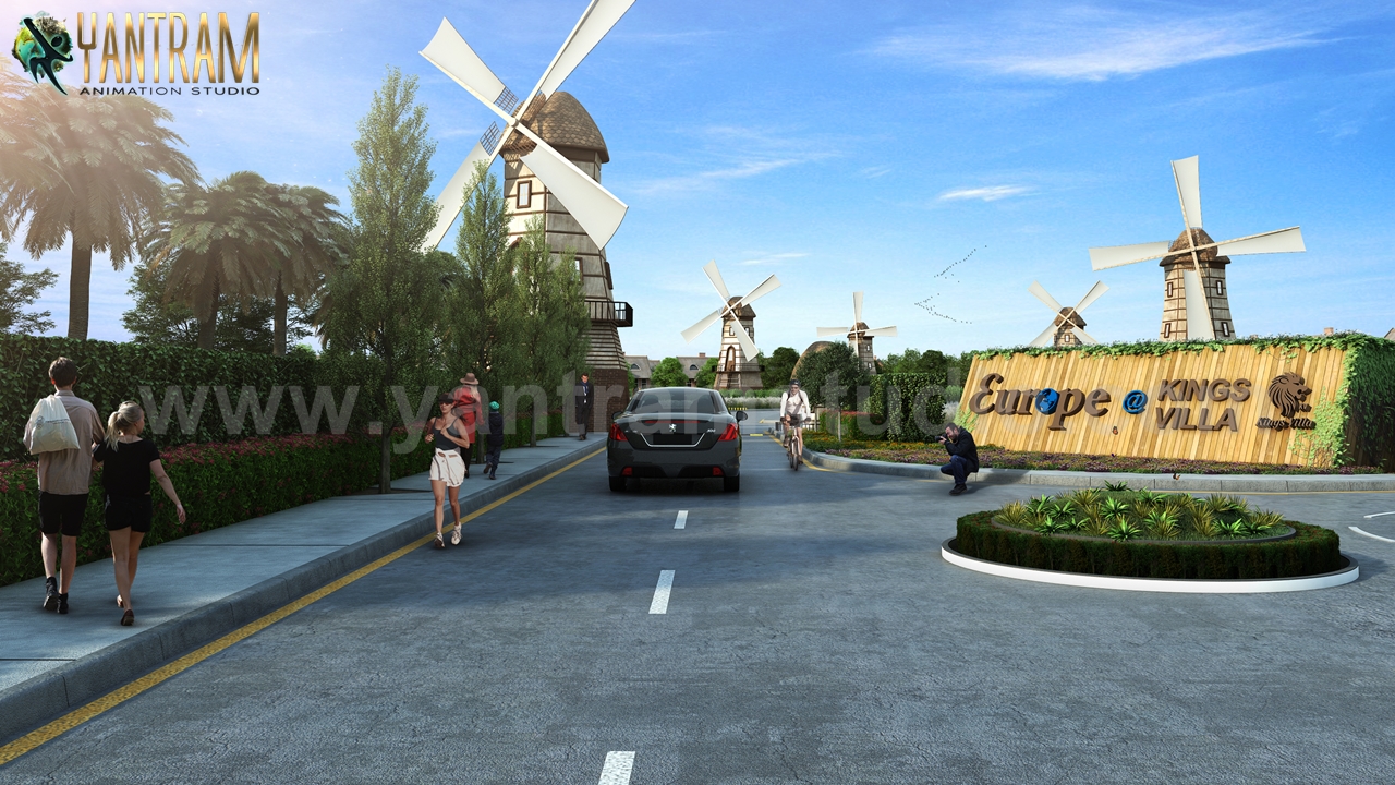 世界顶级豪华别墅三维漫游设计-17