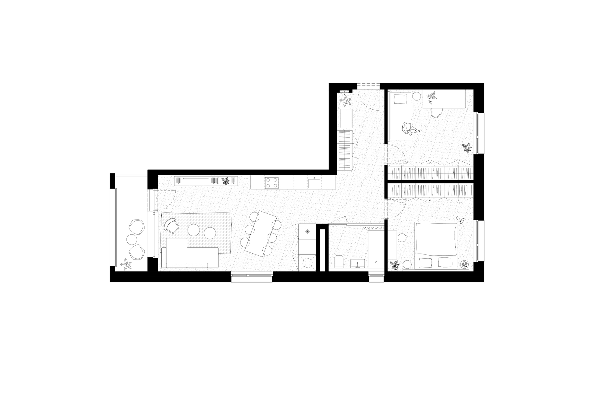 小公寓丨斯洛伐克丨Grau Architects-13