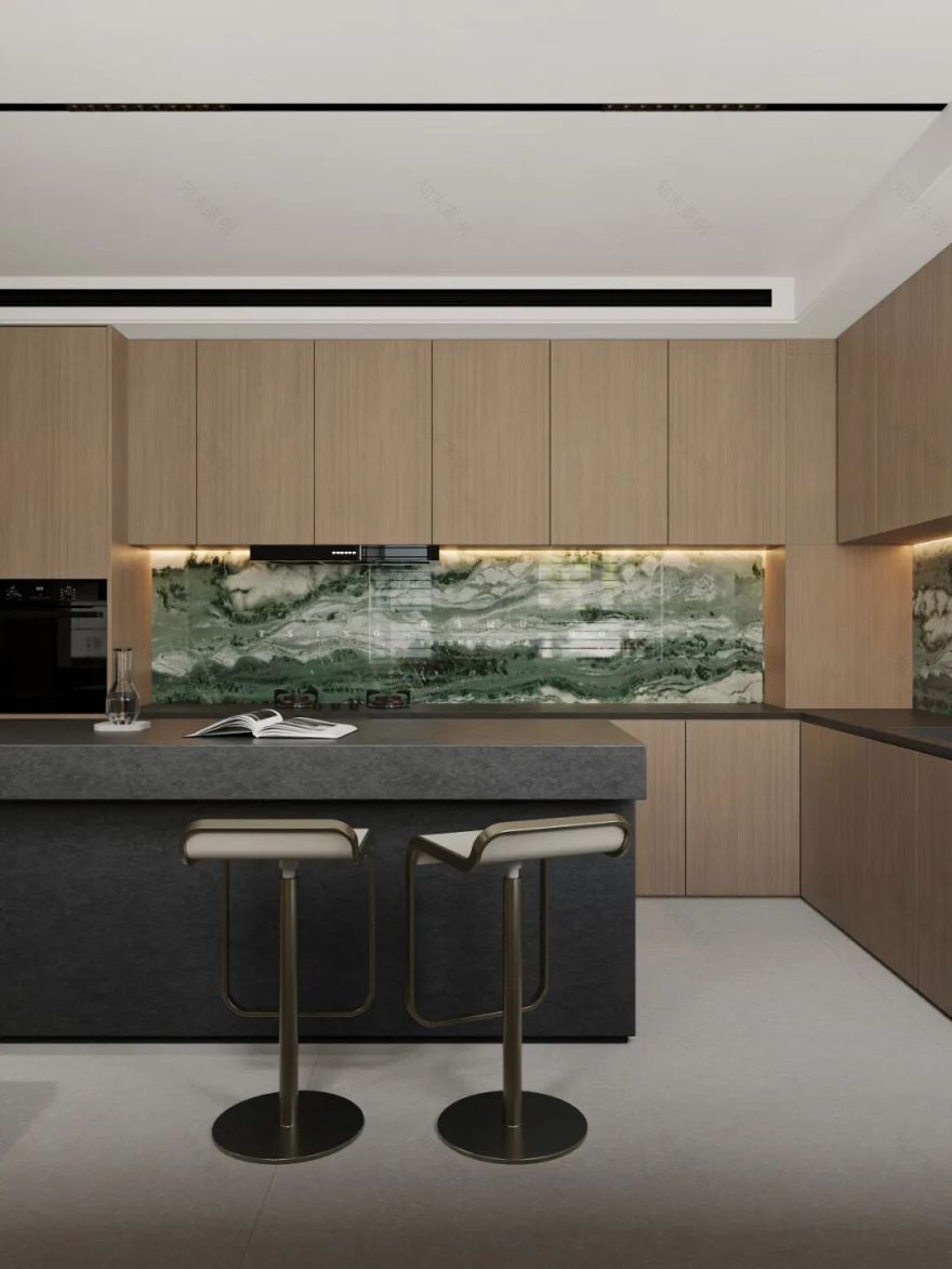 中海御湖210㎡意式大平层丨王海设计团队-45