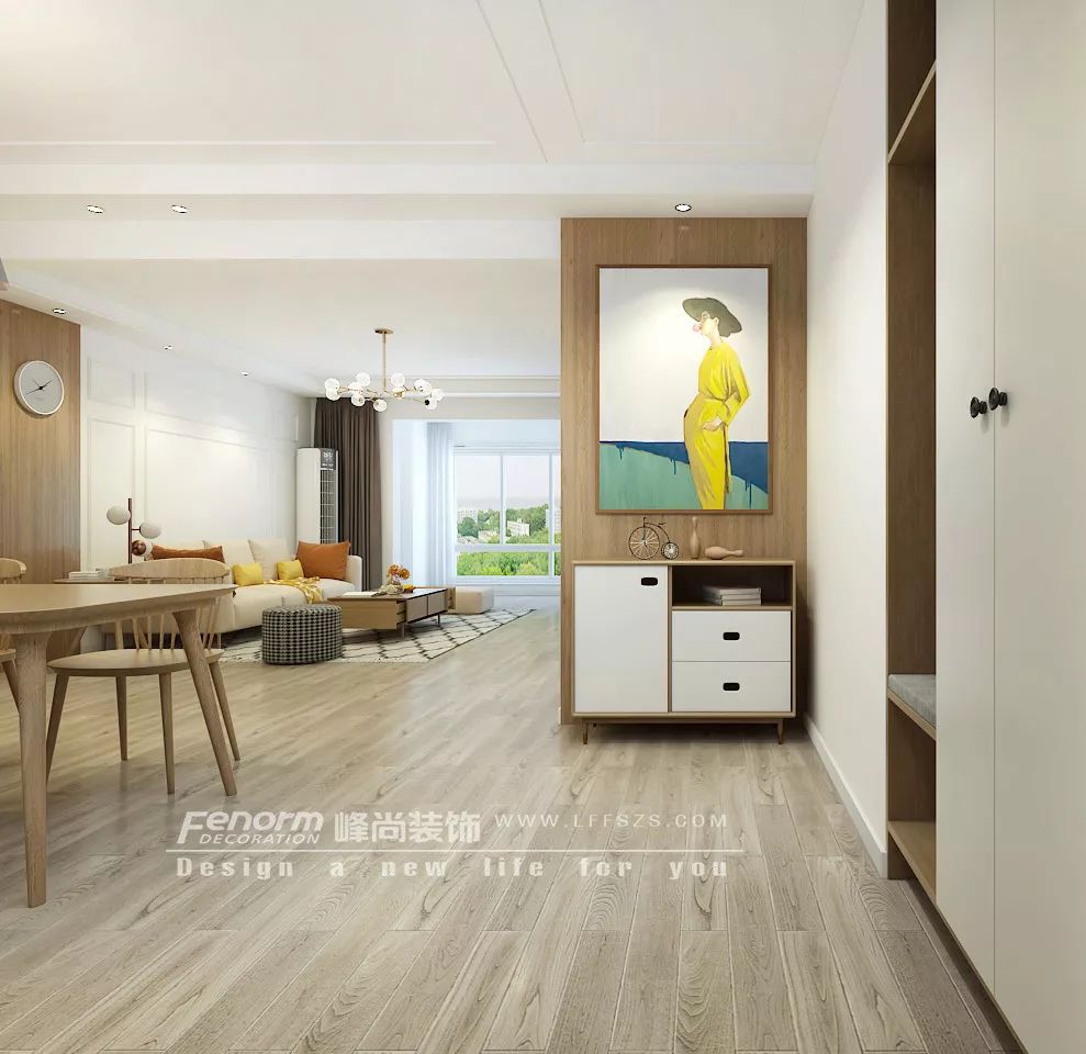 格林郡府 120㎡简约家居,于品品打造生活的轨迹-7