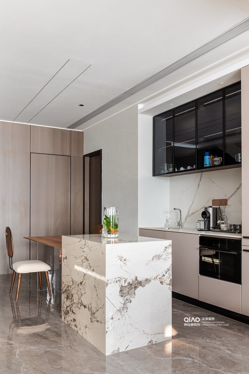 轻奢+法式混搭私宅丨中国重庆丨重庆俏业家装饰-45