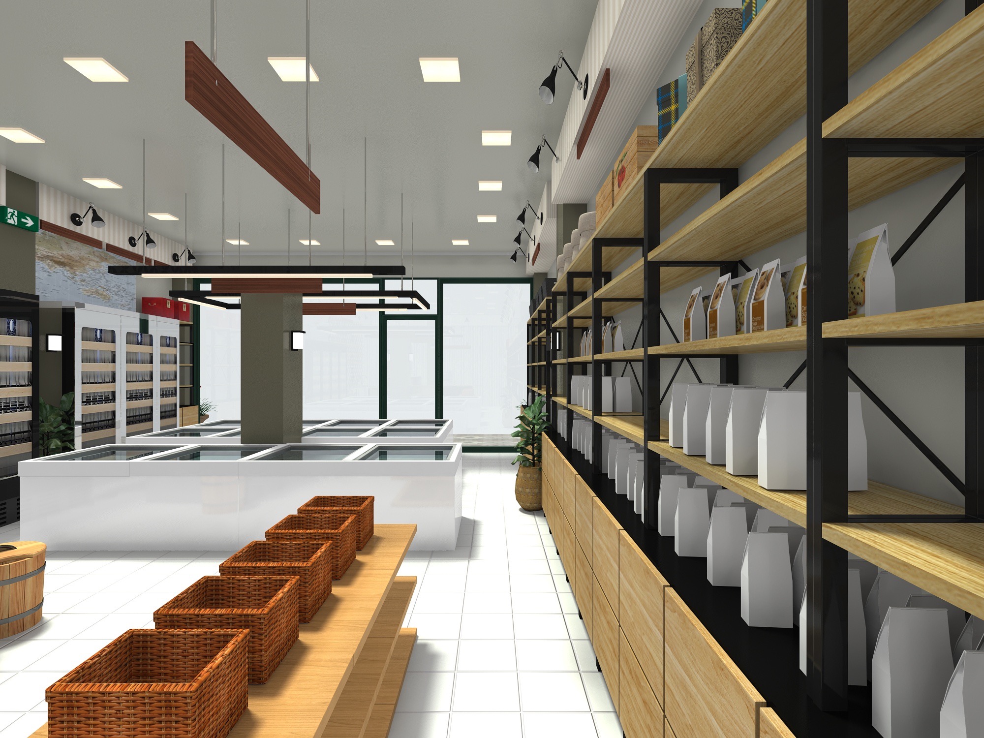 Grocery Shop | Interior design proposal-18