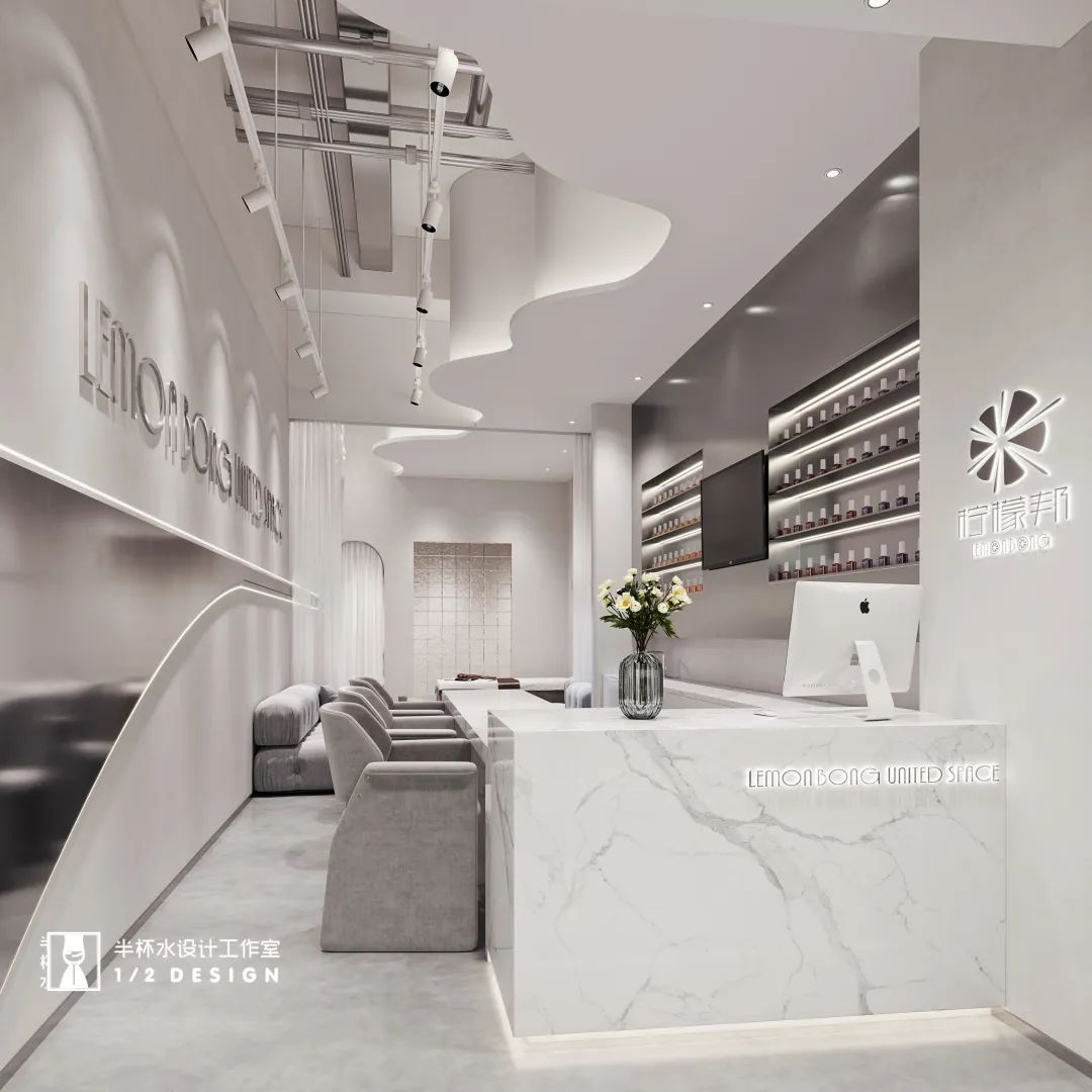 美容理发店精致设计丨半杯水工作室-20