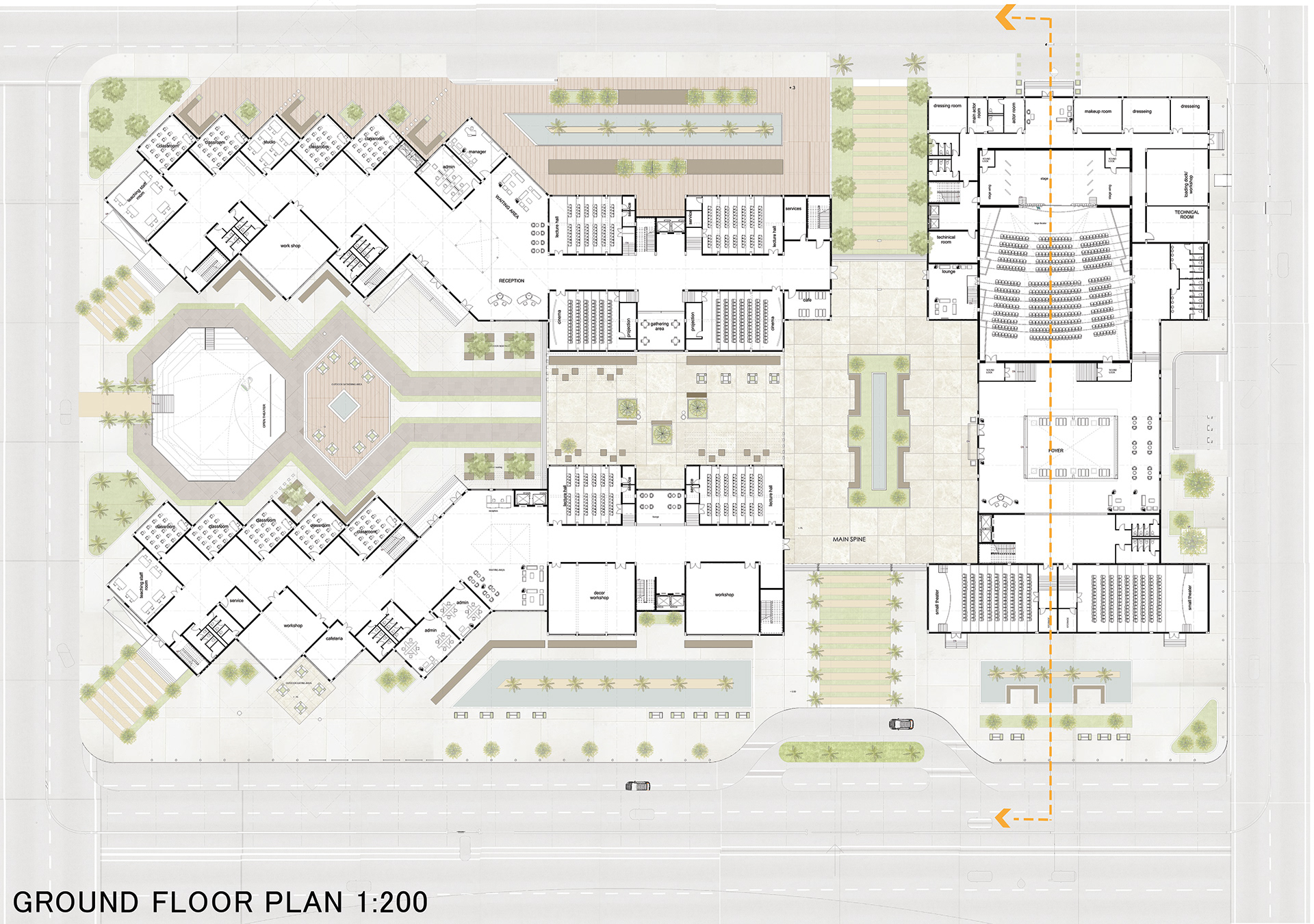 ART ACADEMY 表演艺术学院丨埃及丨开罗大学工程学院建筑系-12