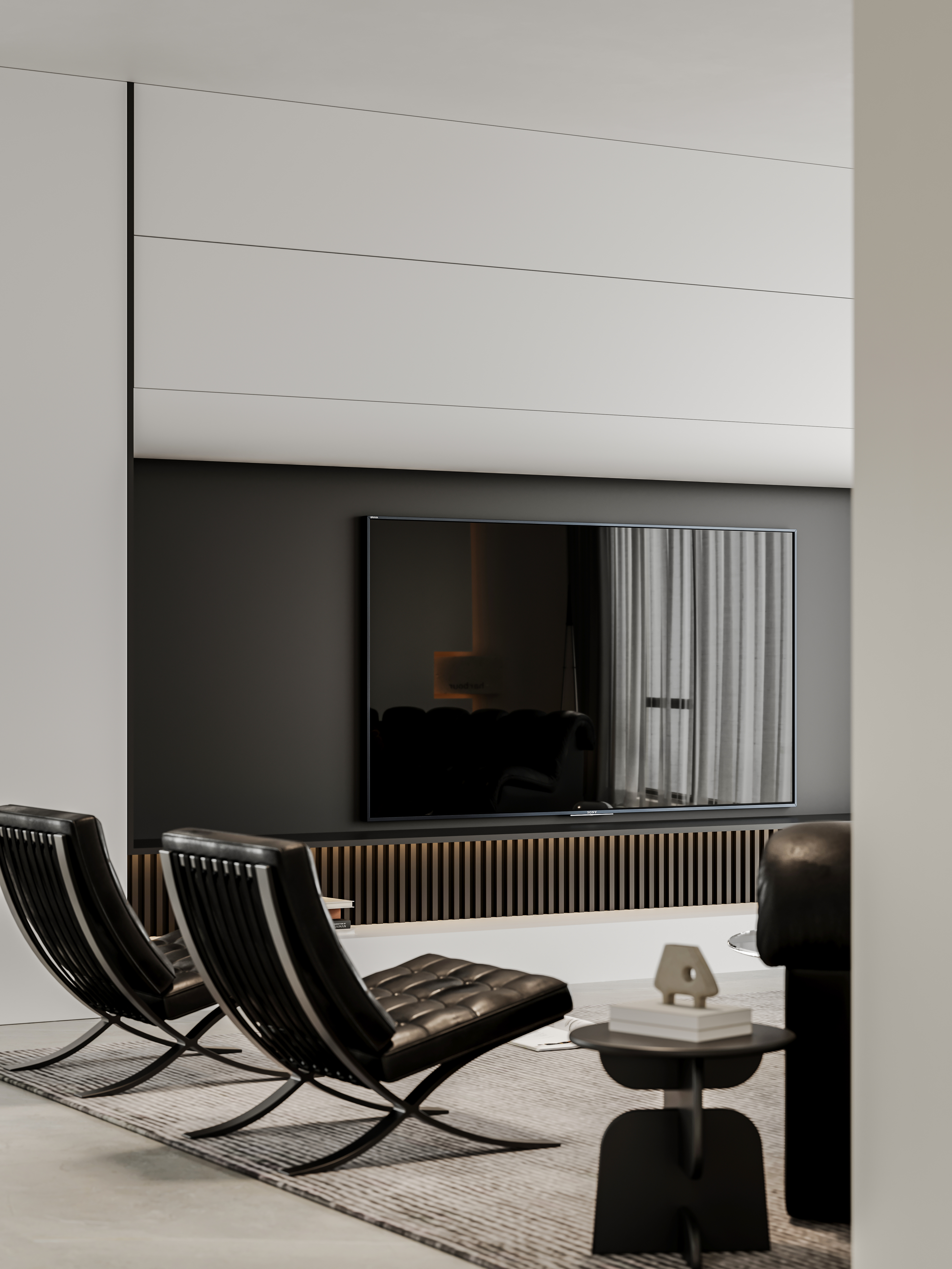 高端图-现代别墅渲染-11