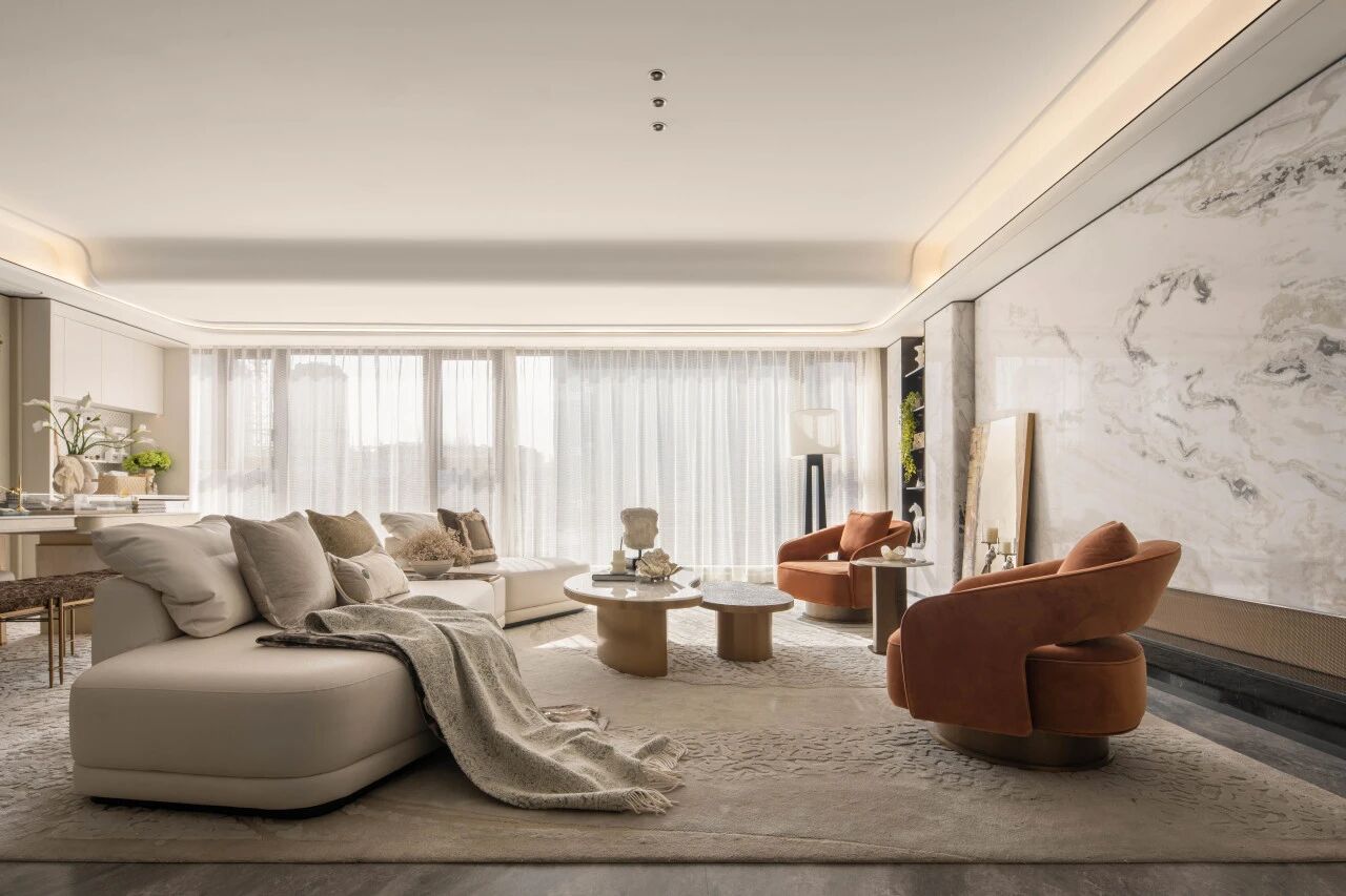 中海越湖云起样板间丨中国绍兴丨广州安研室内设计咨询有限公司,上海大研建筑设计咨询有限公司-2