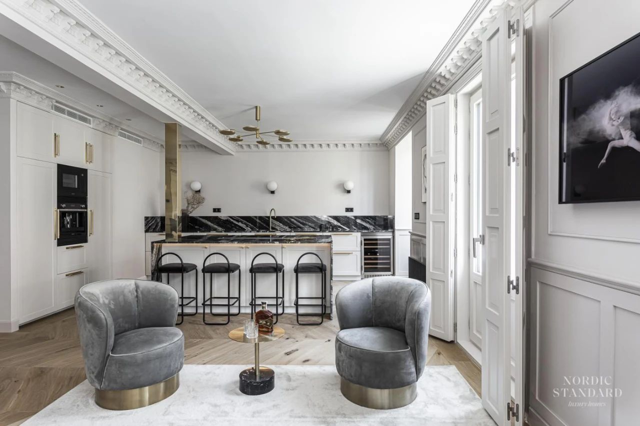 巴黎公寓设计丨法国巴黎-12