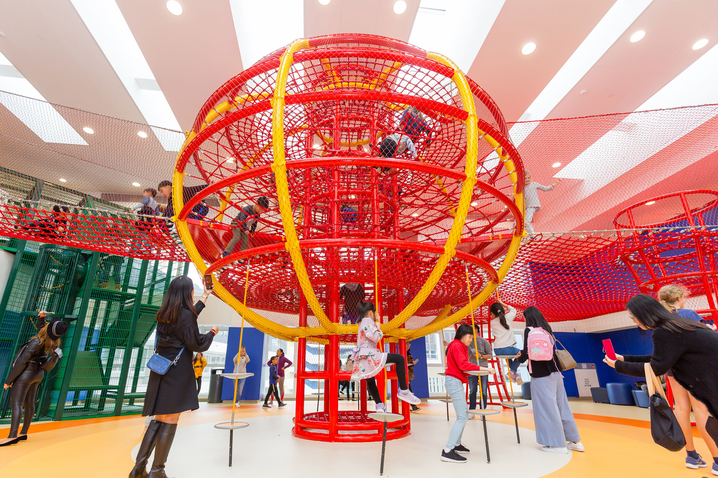 香港国际小学新校舍巨型灯笼游乐场丨中国香港-7
