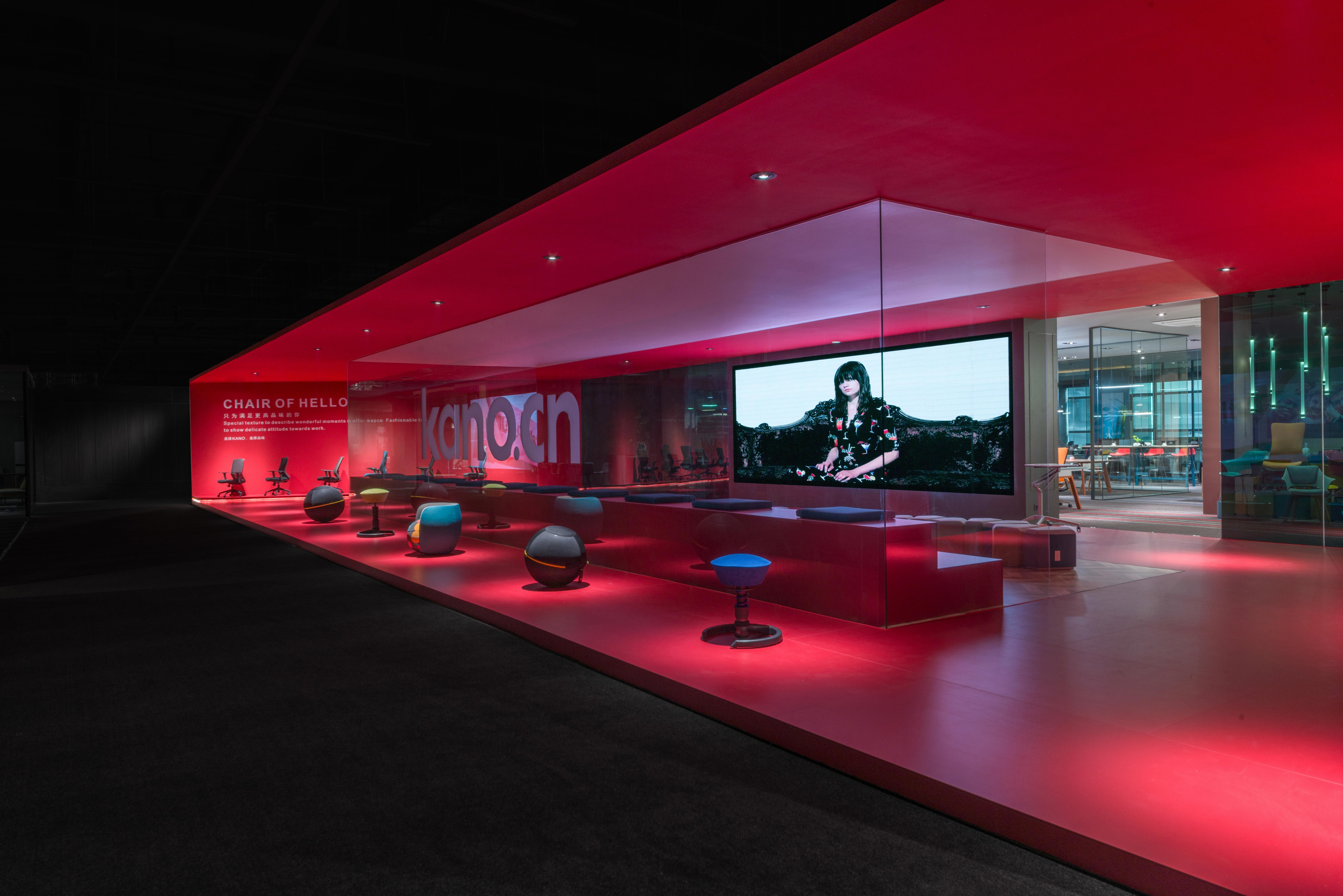黑色厂房里的红盒子·科尔卡诺杭州办公展厅丨中国杭州丨因未设计-2