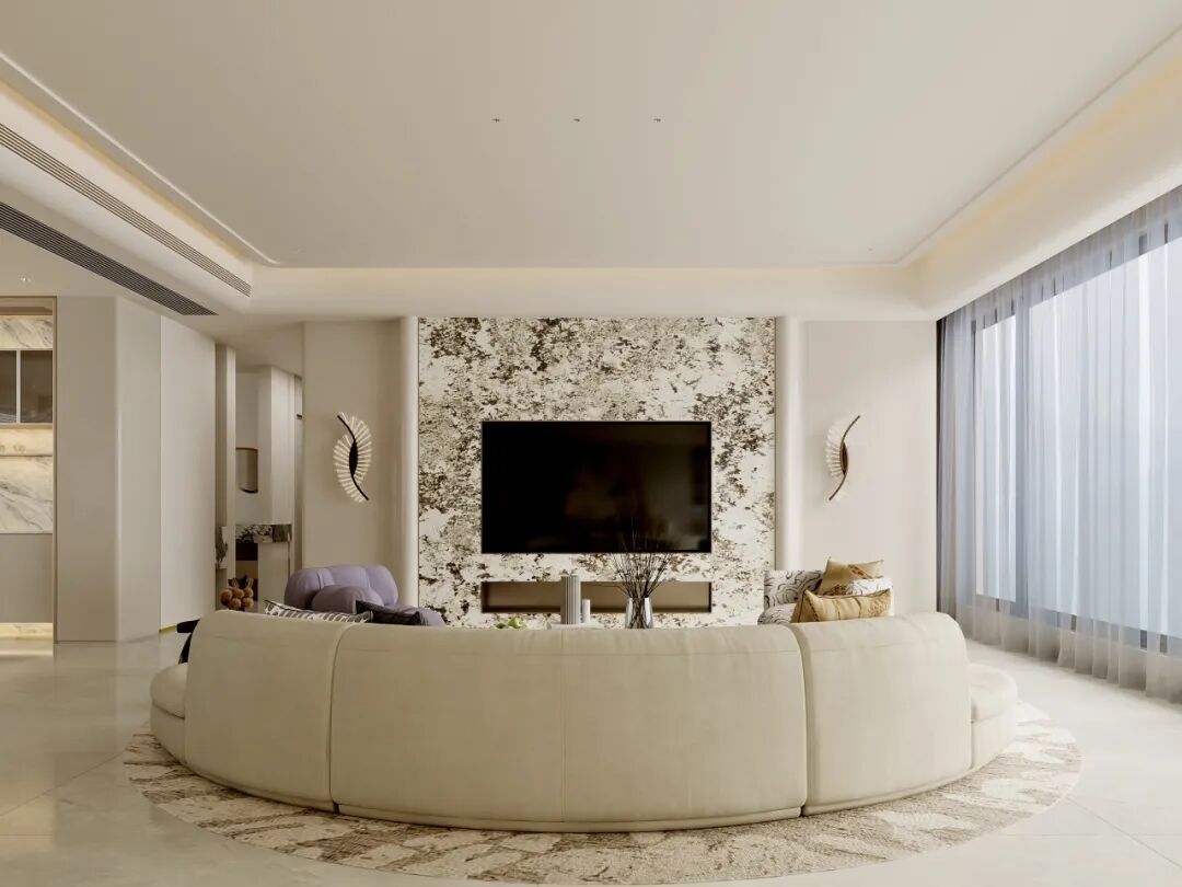 170㎡现代轻奢丨麓悦尚宸丨中国湖南丨纵向·空间设计-10