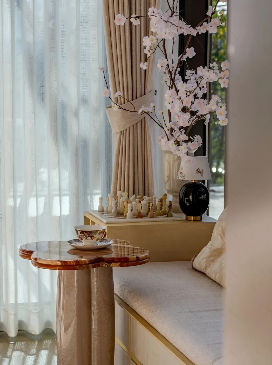 广州金地香山湖·御湖颂别墅样板间丨中国广州丨诗意空间设计-55