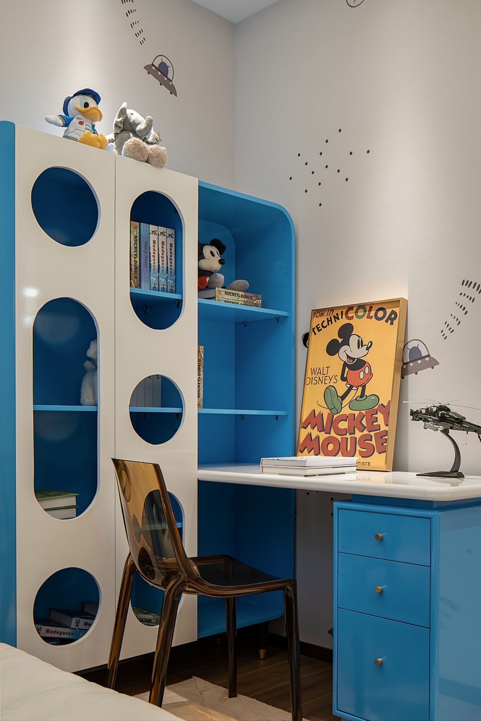 现代客餐厅,卧室,儿童房设计丨中国驻马店丨运成设计-16