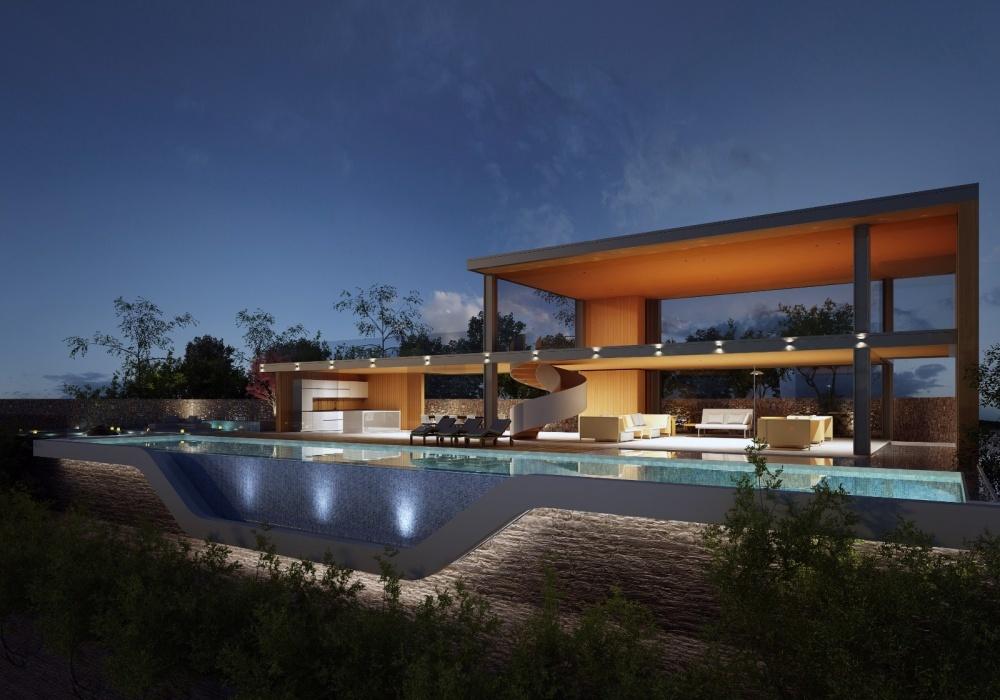 
镇江别墅设计，建筑面积900m² -5