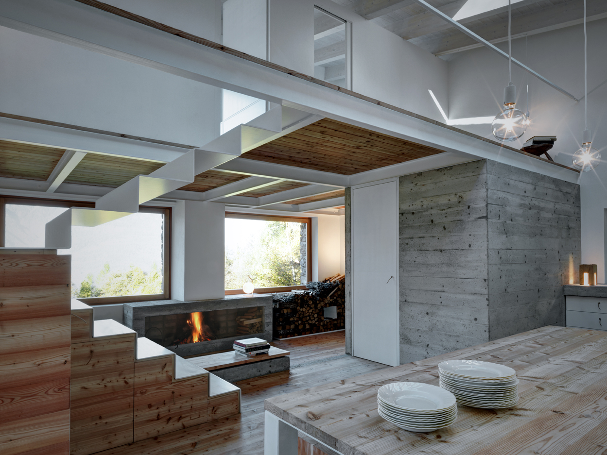 山地住宅“Casa VI”融入自然，现代与传统结合-38