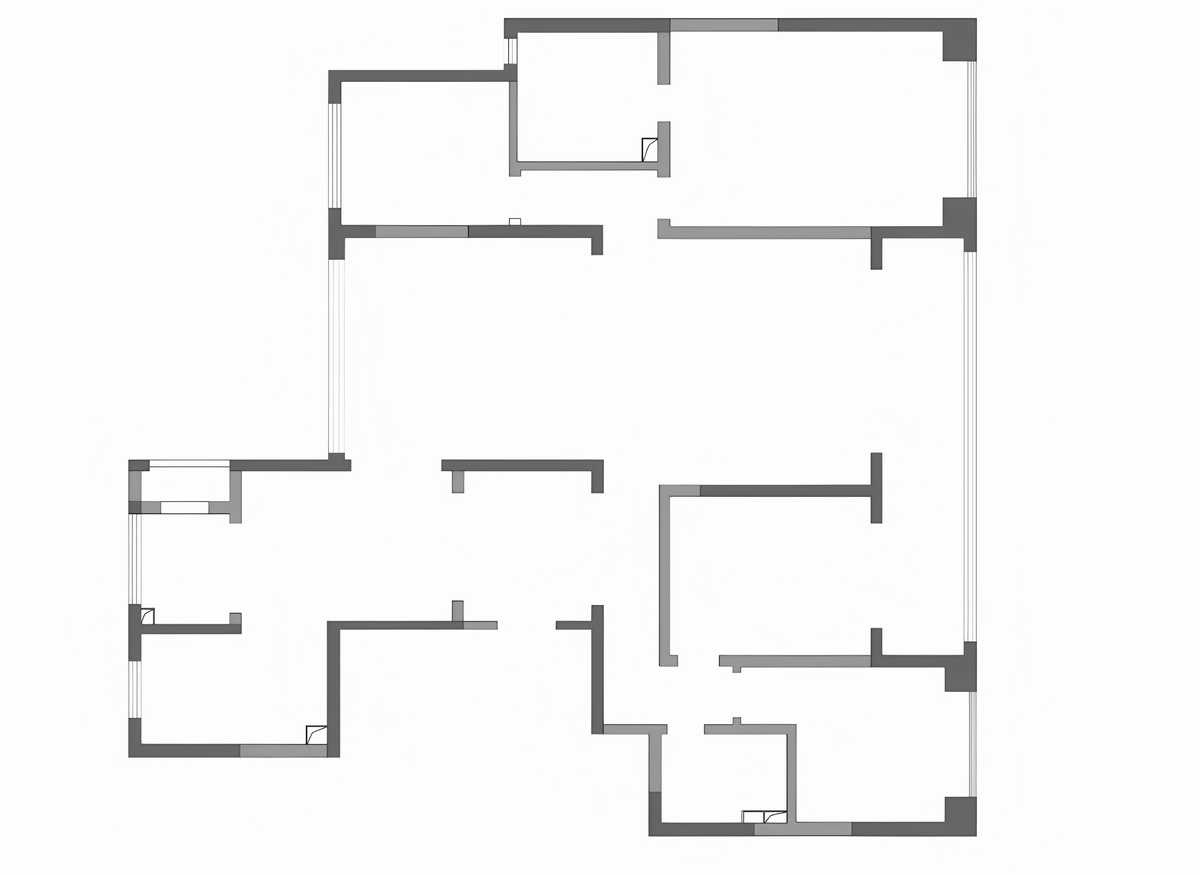 西安金泰东郡平层255㎡丨中国西安丨西安左山空间艺术-5