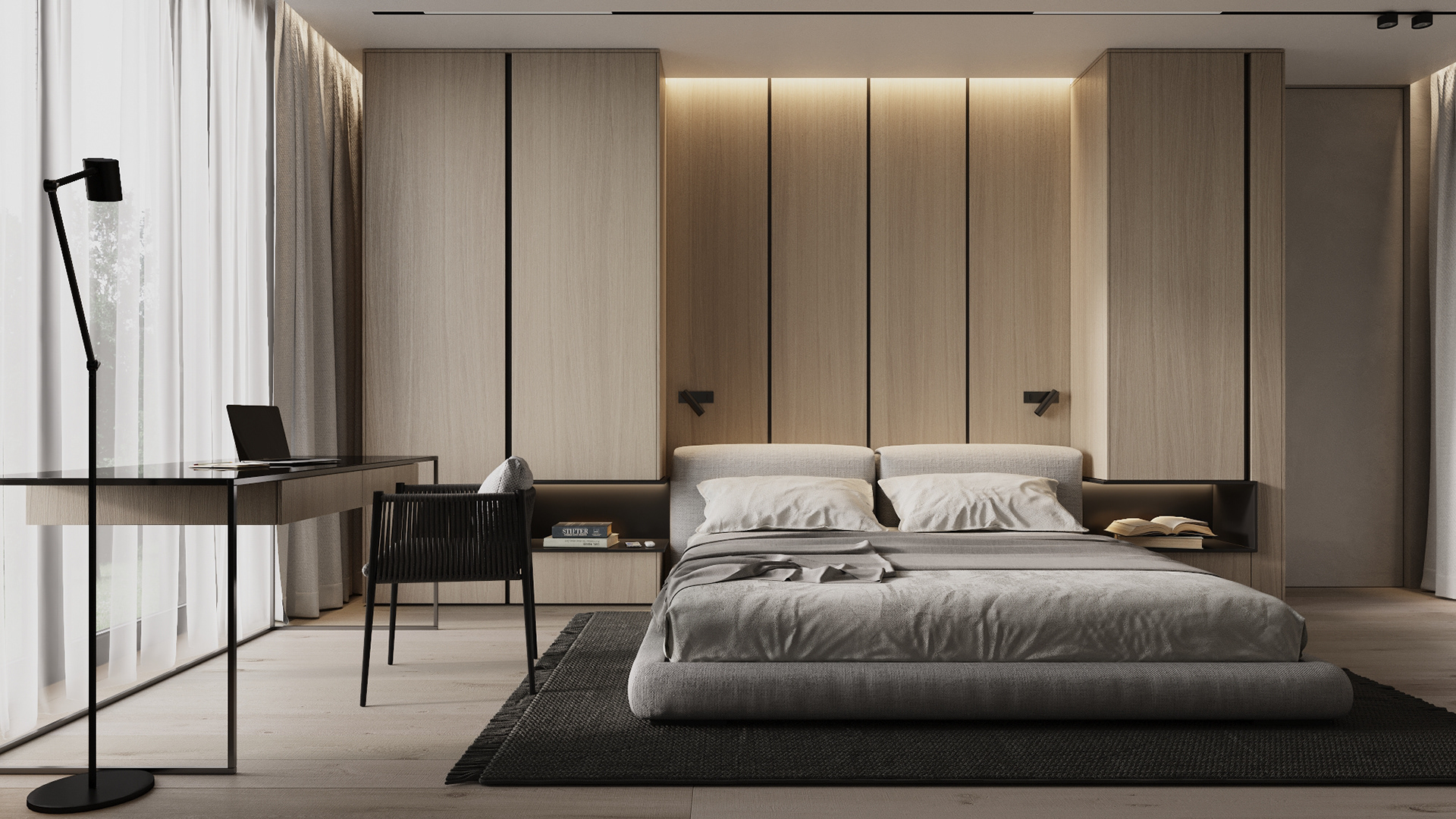 多彩现代简约，开放式空间设计！-20