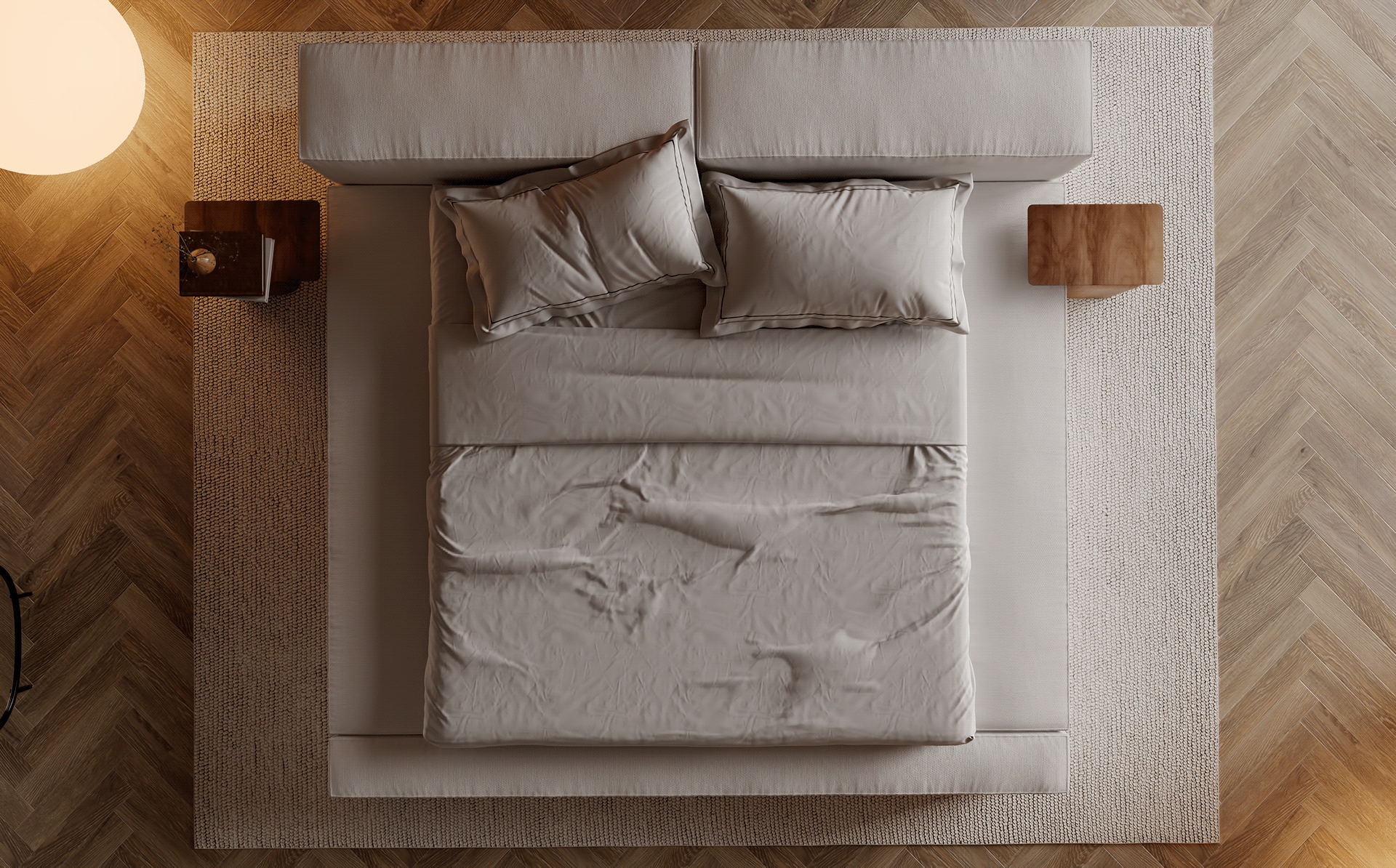 浅色系别墅设计 每一处的设计都是范本！-14