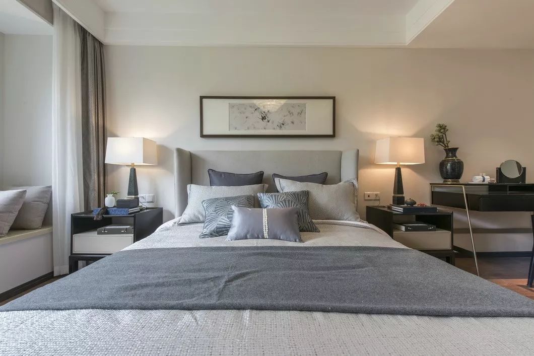 大地色与中式蓝的完美融合，打造优雅简约的人居空间-105