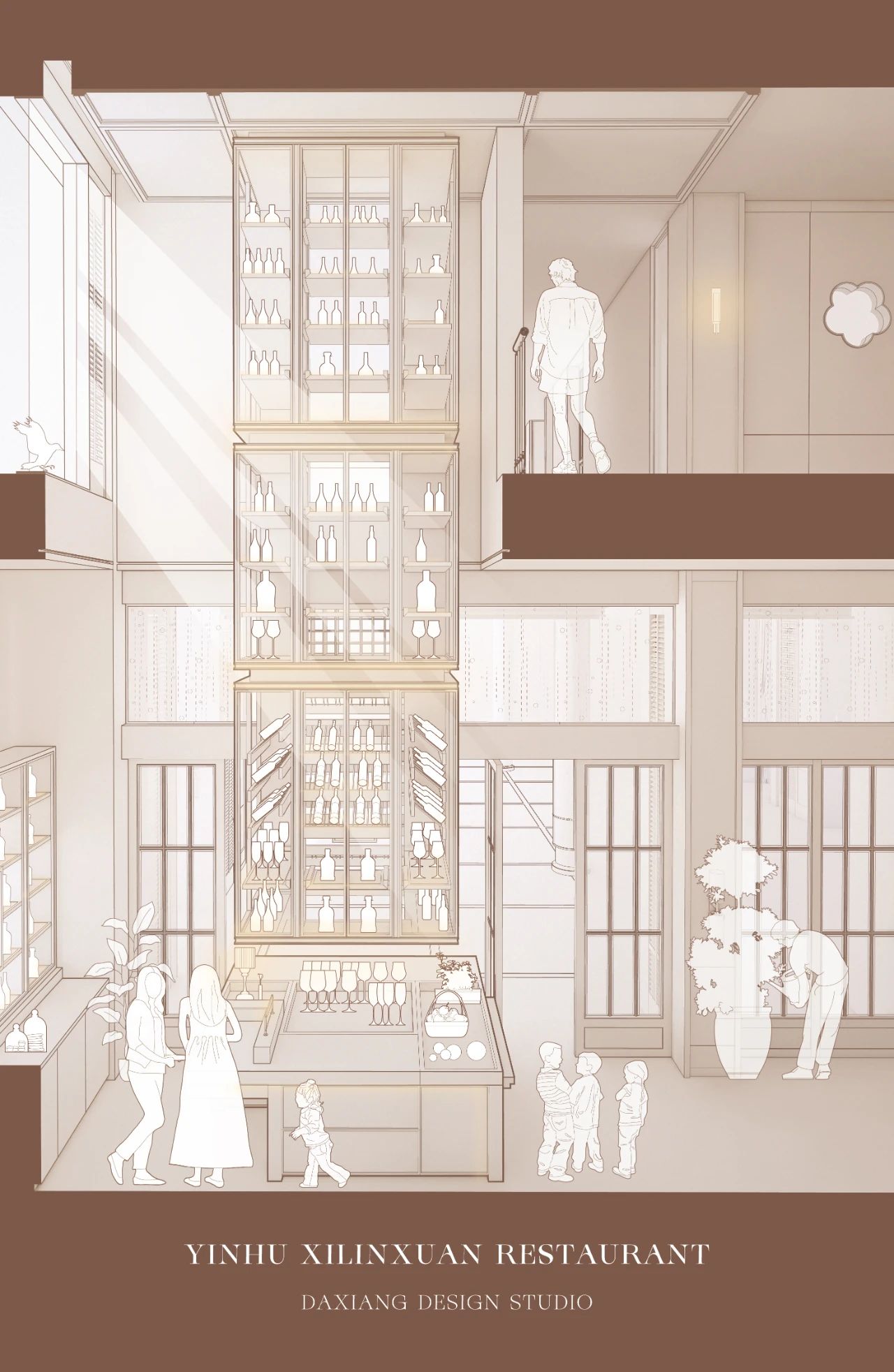 印湖餐厅丨中国杭州丨大相设计-24