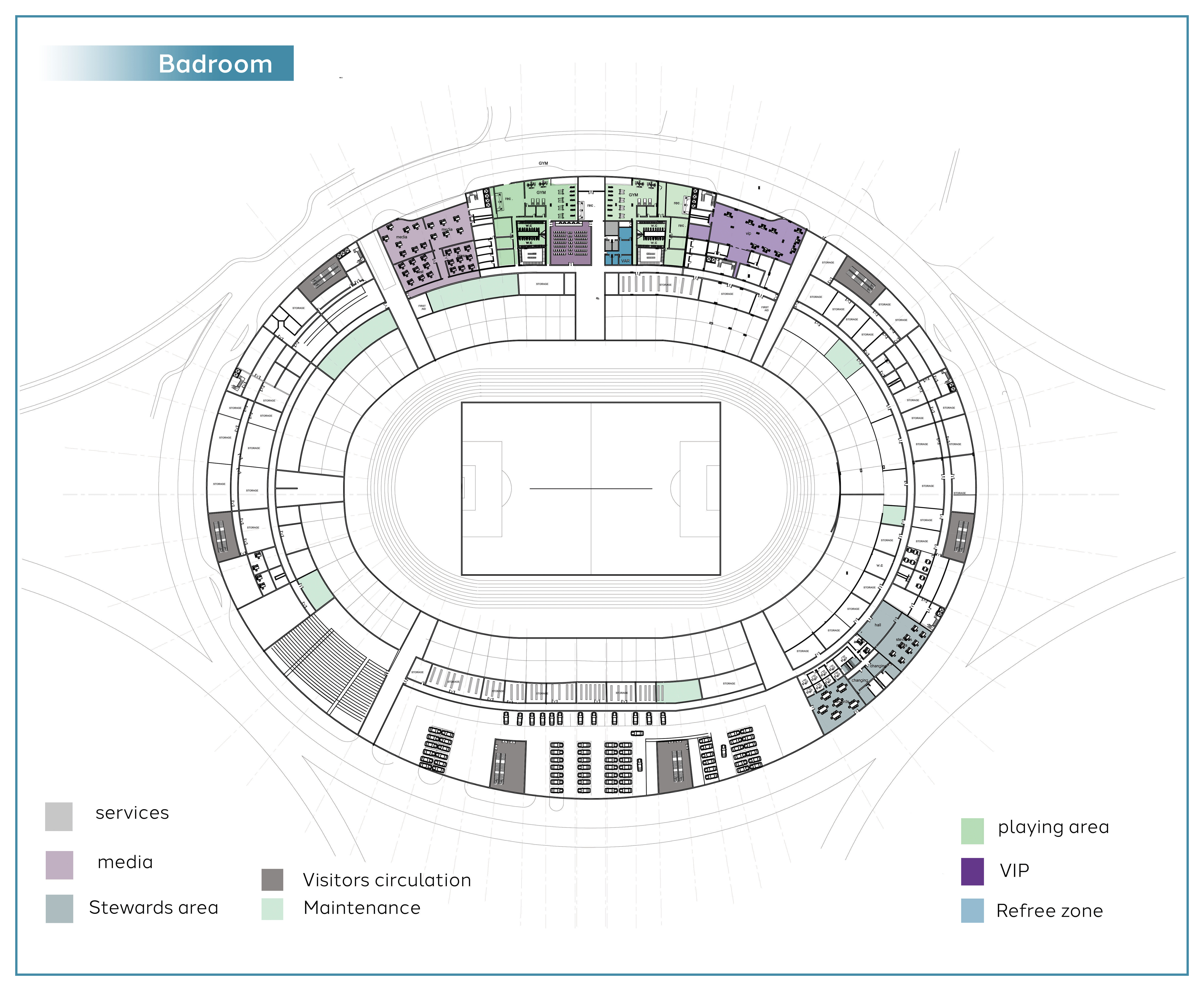 Olympic sports city (Graduation Project)-27