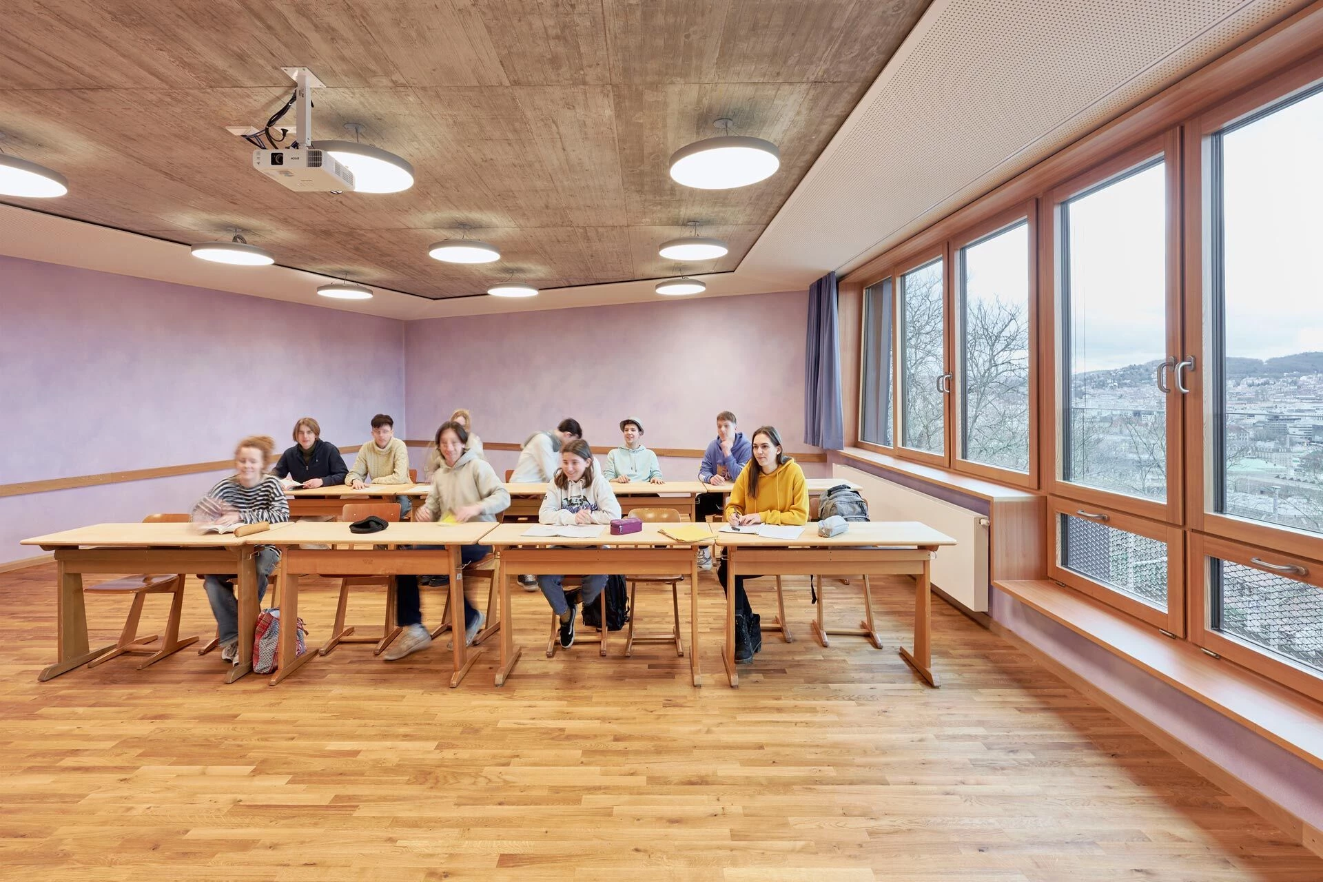 乌兰德高地自由华德福学校丨德国斯图加特丨Behnisch Architekten-6