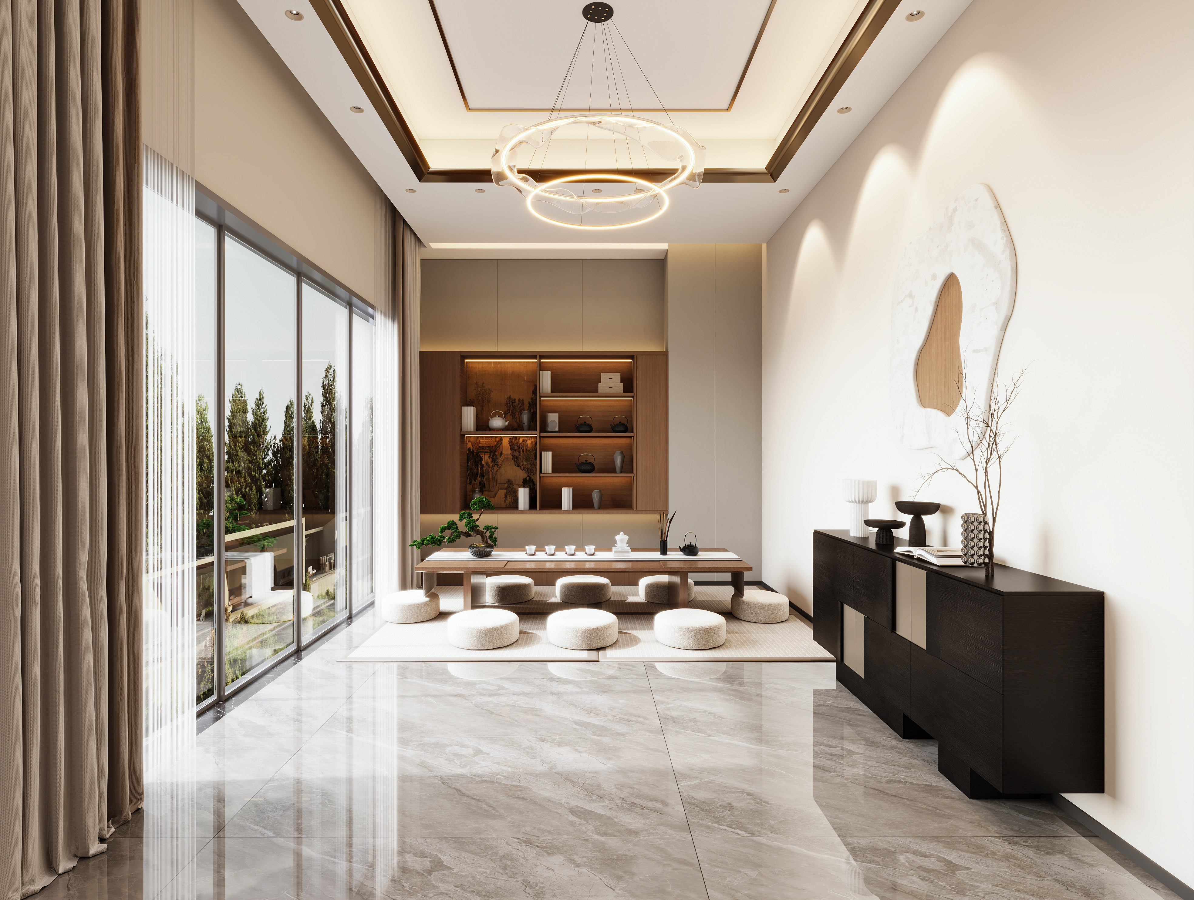 首创禧瑞阅府别墅公区设计-2