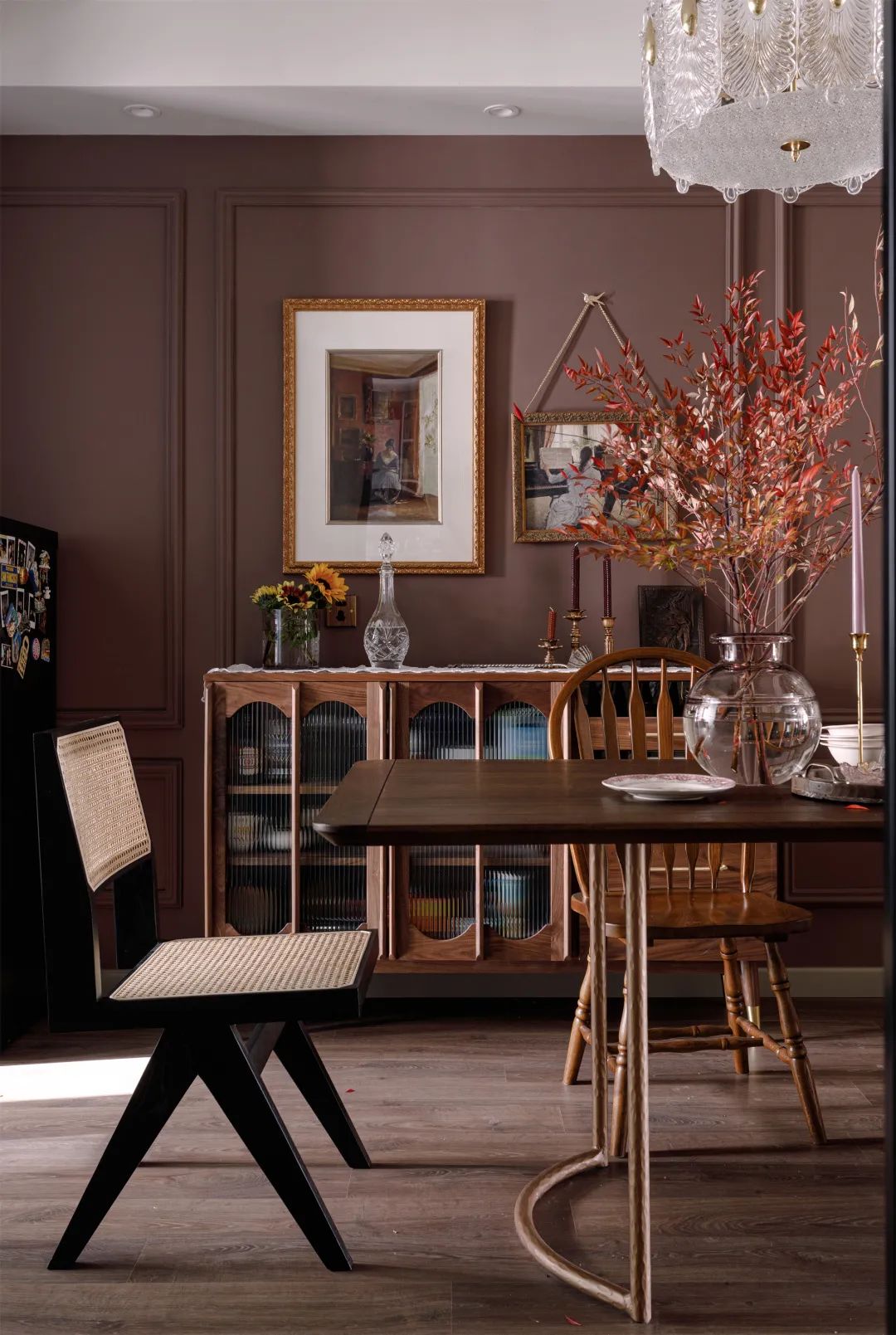 复古混搭三居丨中国北京丨诃子-42