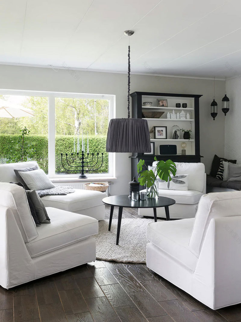 瑞典乡村风情与现代设计完美结合的老屋翻新-7