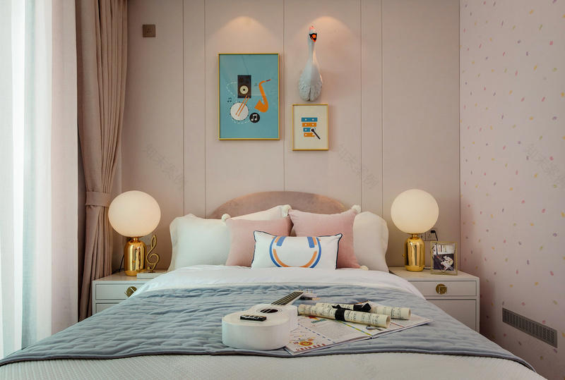 融侨郑州融侨府高层133户型样板间——龙舌兰日出主题设计-8