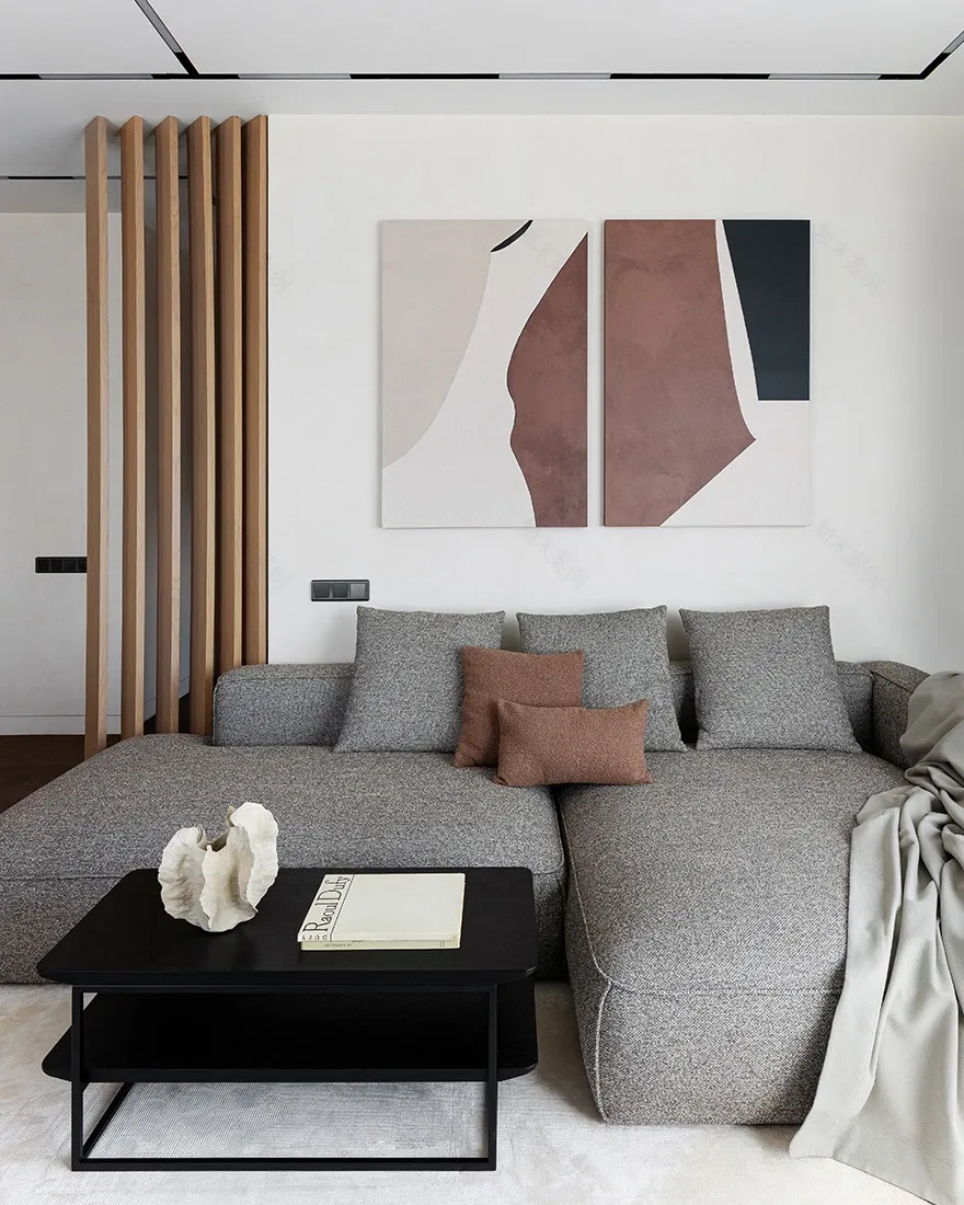 80平米米色风公寓室内设计丨MNdesign( Михаил Новинский等)-8