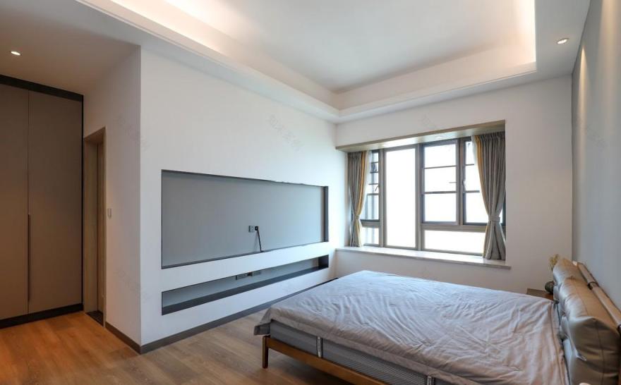 广州轻奢北欧风大户型设计,多元素空间利用-53