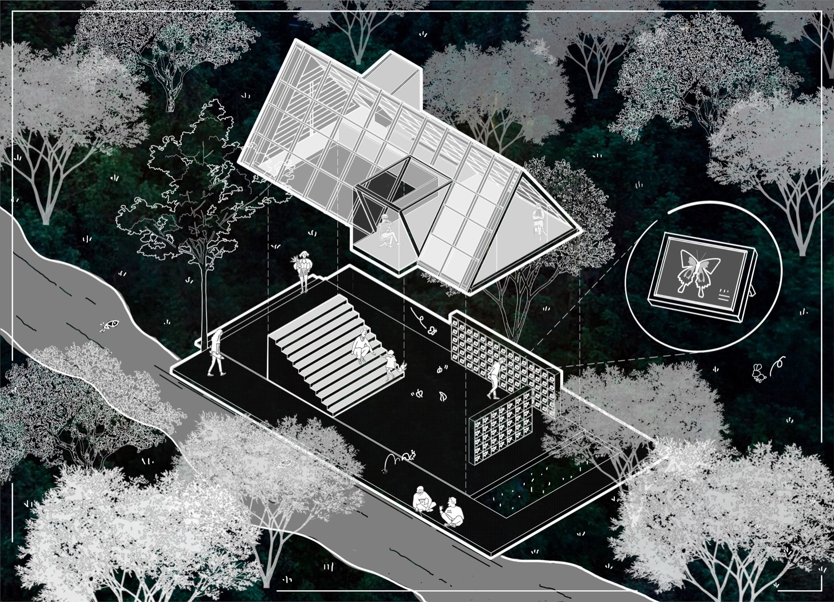 蝶的森林民宿丨中国广州丨广州城外建筑设计有限公司-20