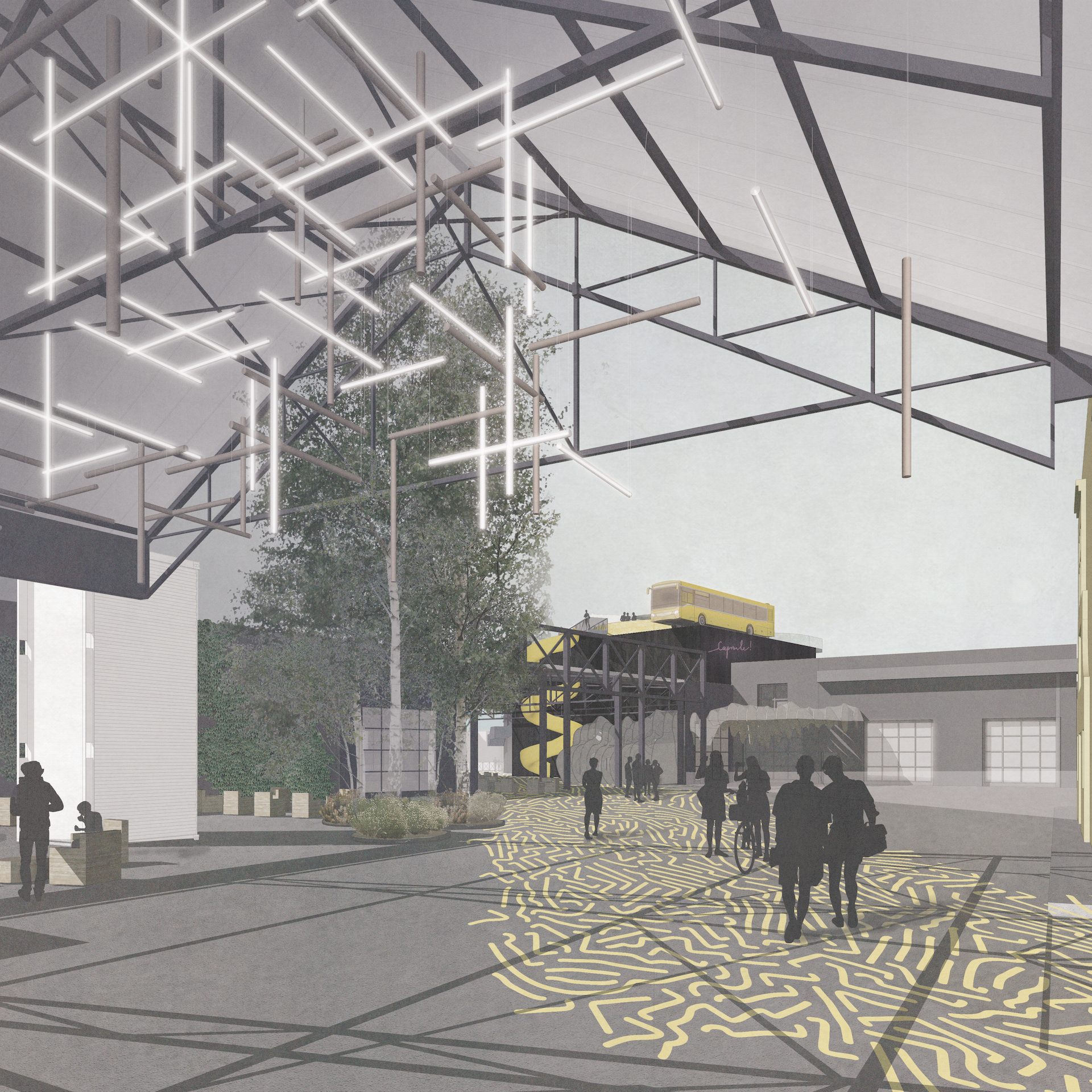 Bliiida工业废弃地改造为第三空间项目丨法国丨GHA Architectes等-16