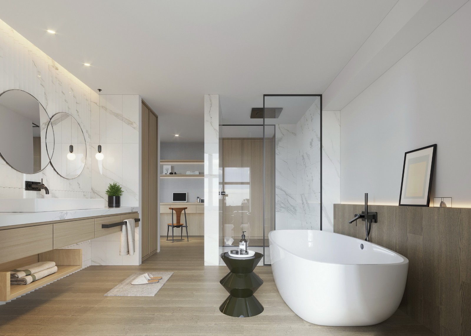 80m²重庆青年公寓  梓墨空间设计-6