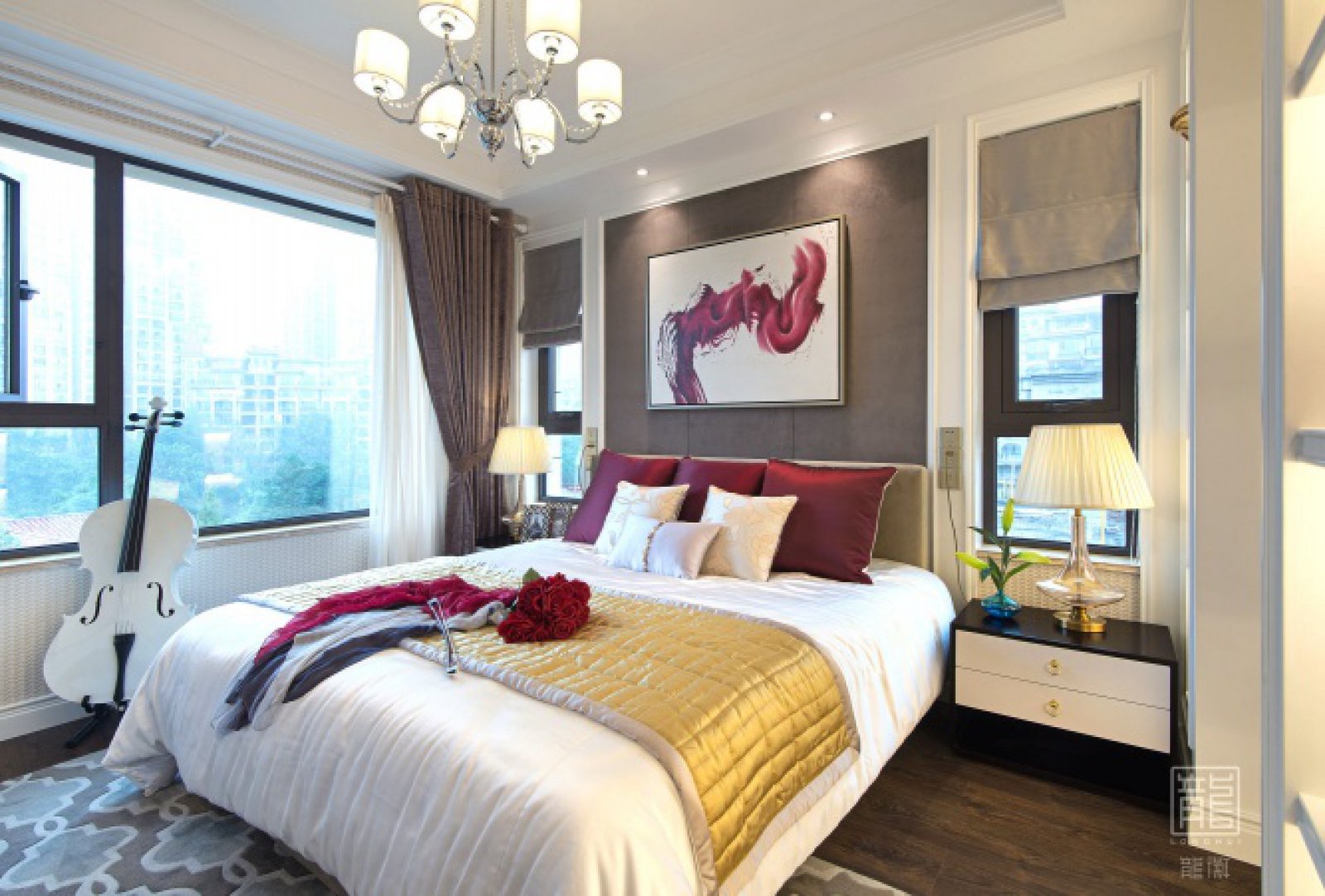 114㎡成都荣盛·香堤荣府样板房  龙徽设计-20