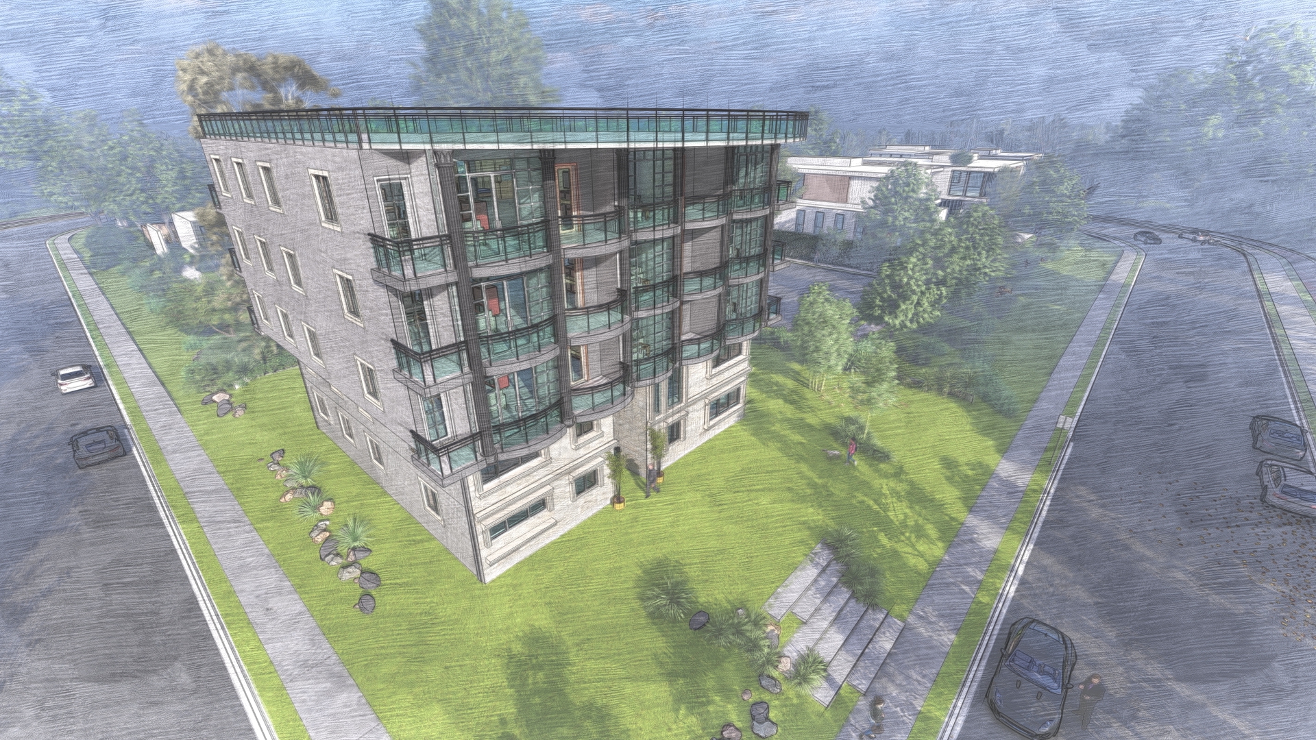 Revit Design House Floor-14