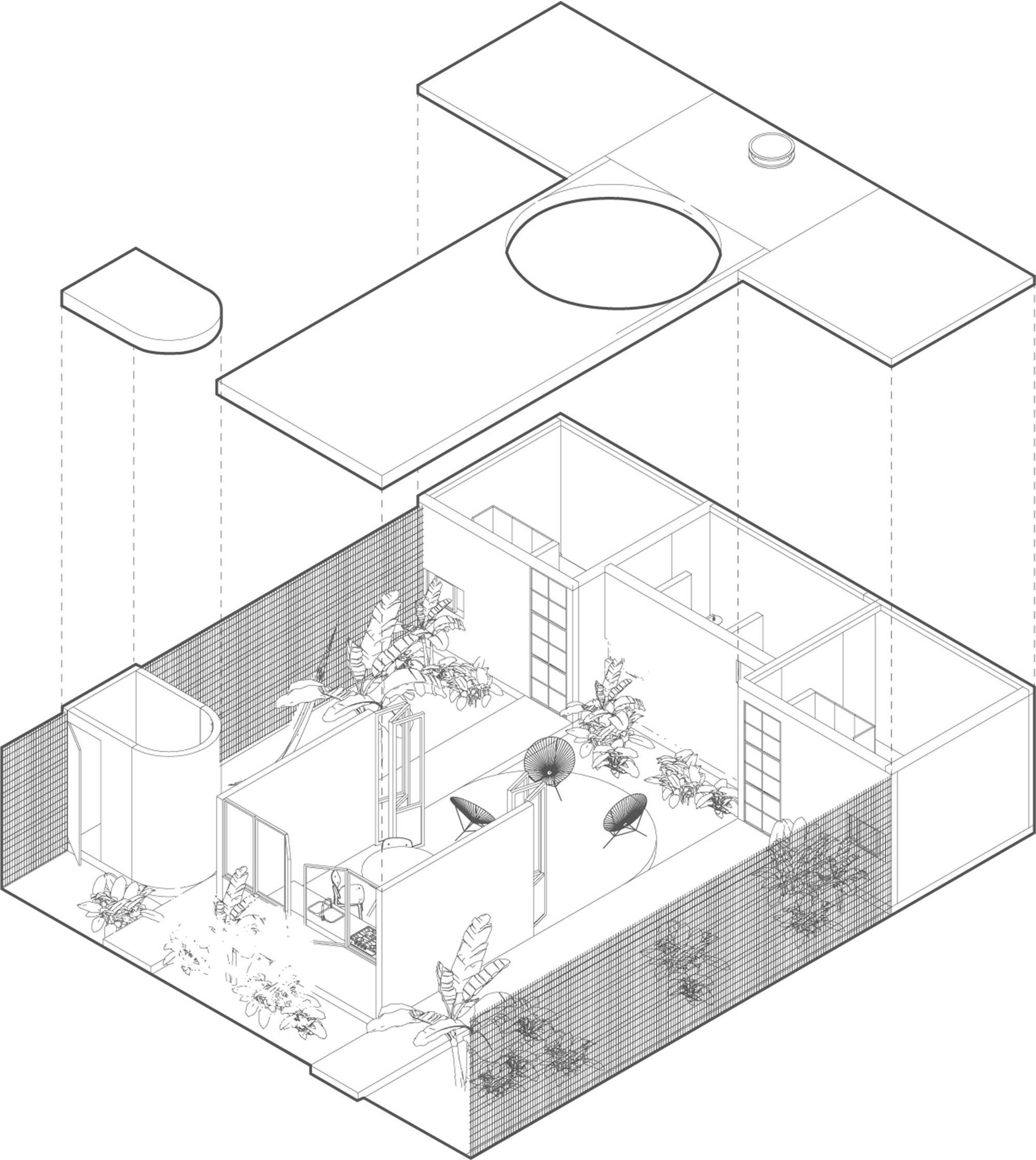 巴拉哈斯住宅丨墨西哥丨Nomic-32