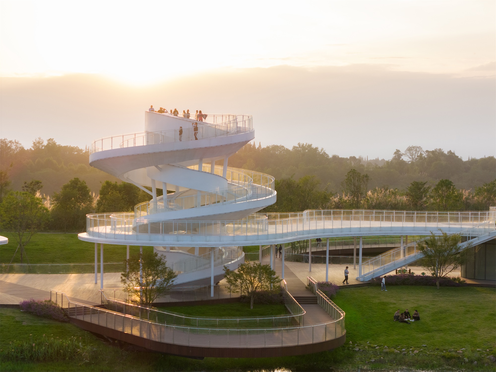 凫岛  鲁家滩湿地公园商业服务中心丨中国成都丨MUDA慕达建筑-87