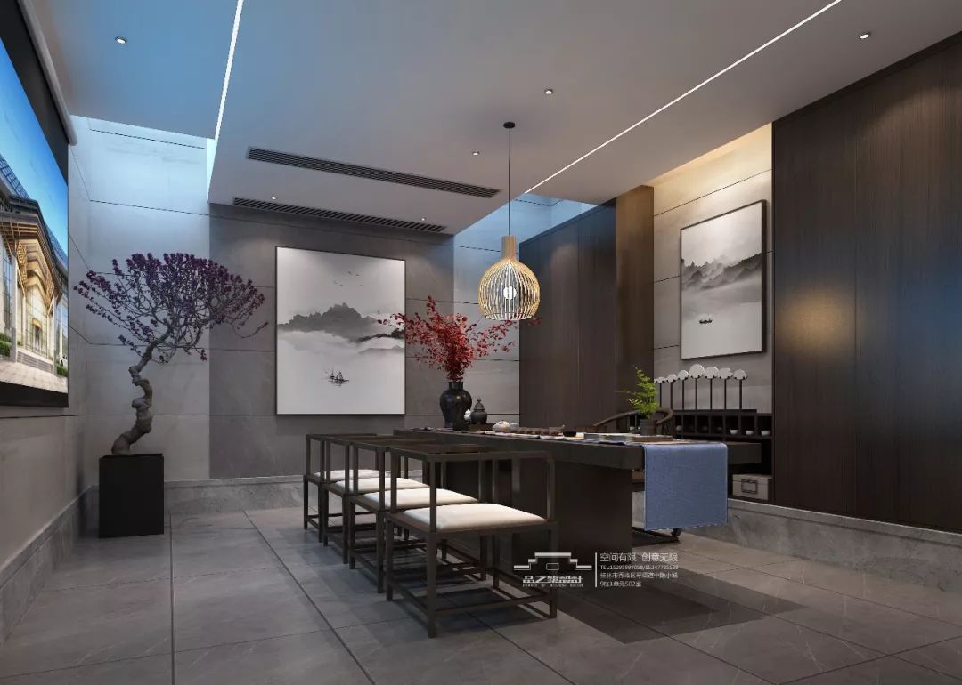 《东方格调·墅》品之筑设计,打造 480㎡自然生活空间-21